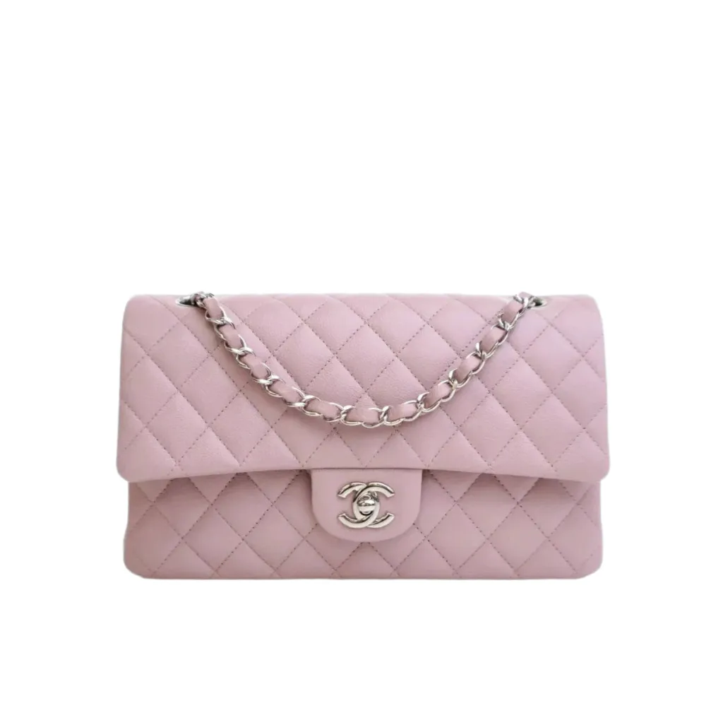 CHANEL Classic 11.12 Handbag Medium Lambskin A01112