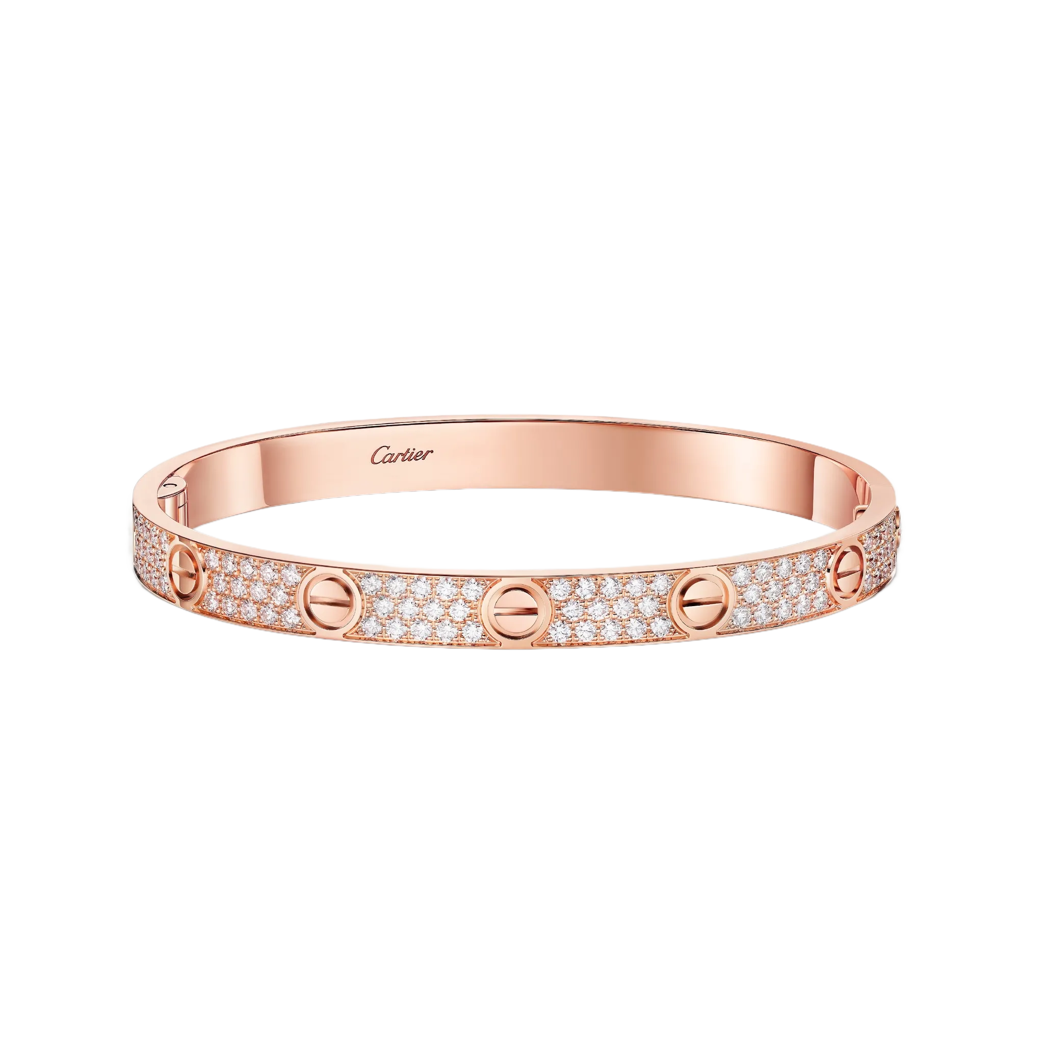 Cartier Love bracelet, classic model, paved N6726817