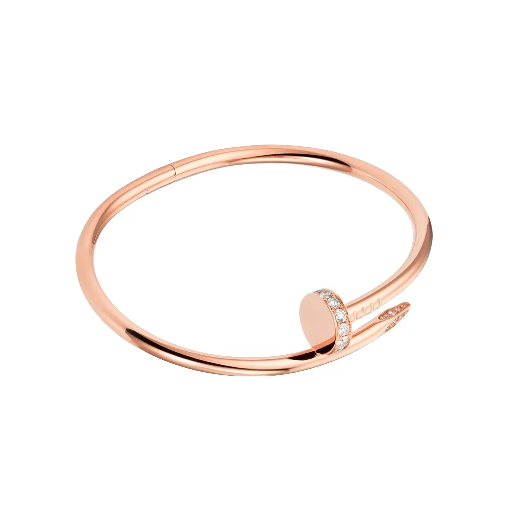 Cartier Juste un Clou bracelet, classic model, diamonds B6048517