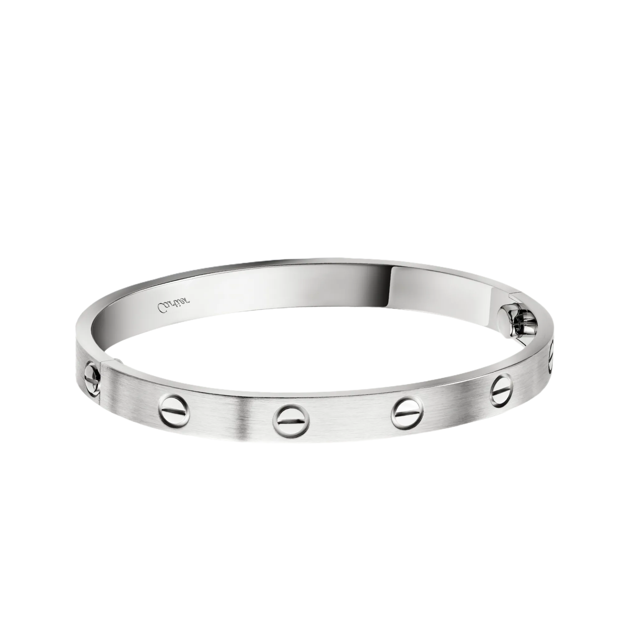 Cartier Love bracelet, classic model, brushed B6077117