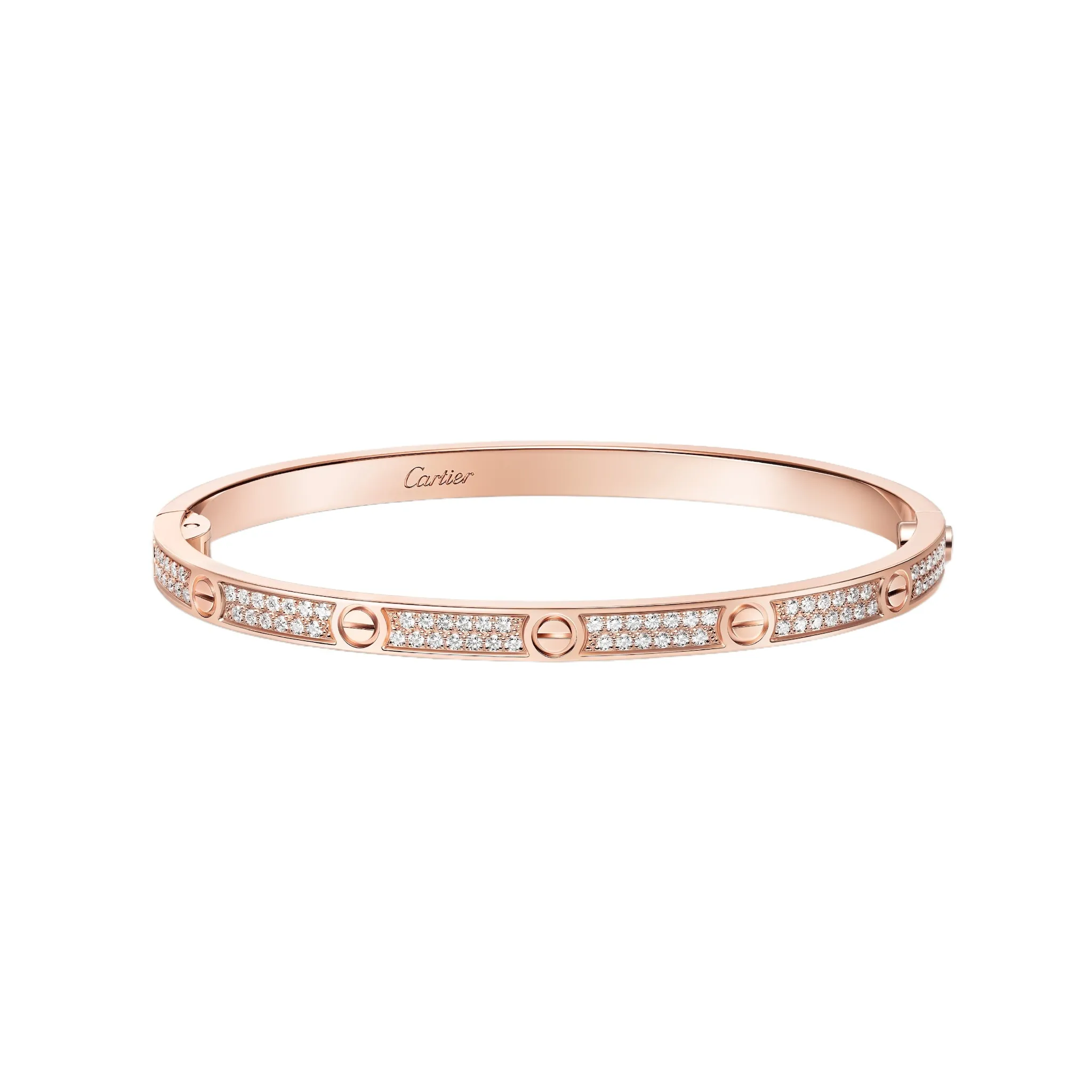 Cartier Love bracelet, small model, paved N6726317