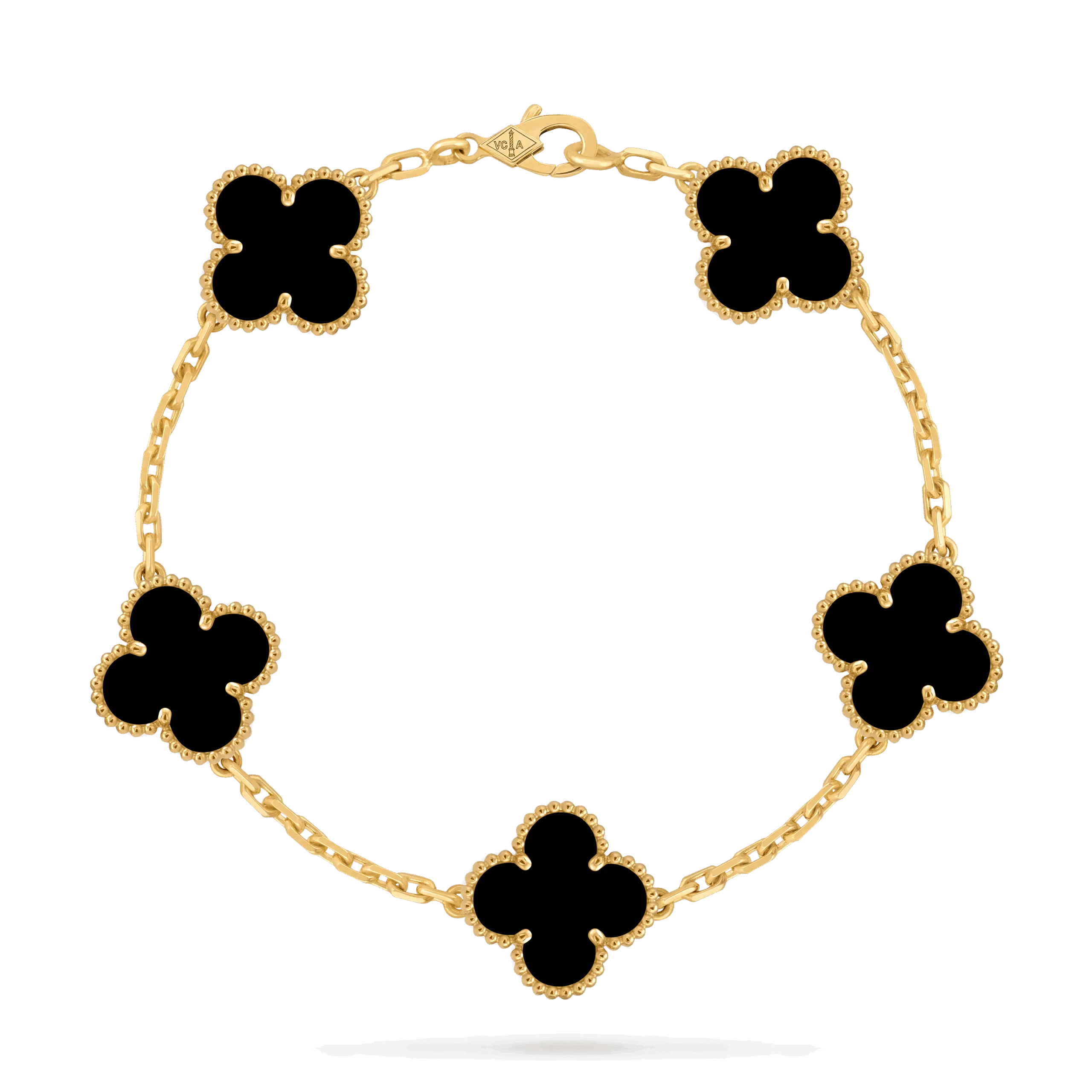 Van Cleef & Arpels Vintage Alhambra bracelet, 5 motifs VCARA41300