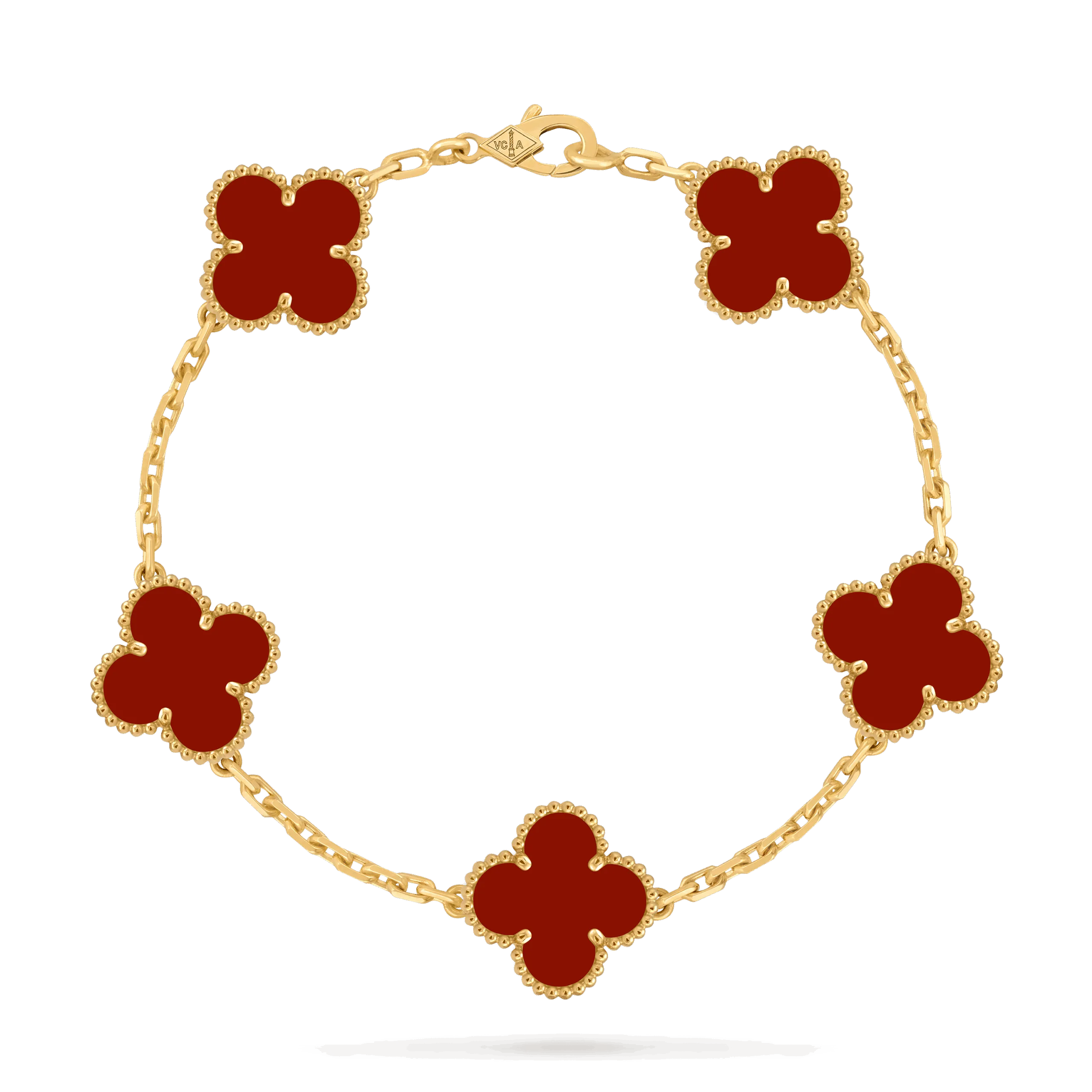 Van Cleef & Arpels Vintage Alhambra bracelet, 5 motifs VCARD35500