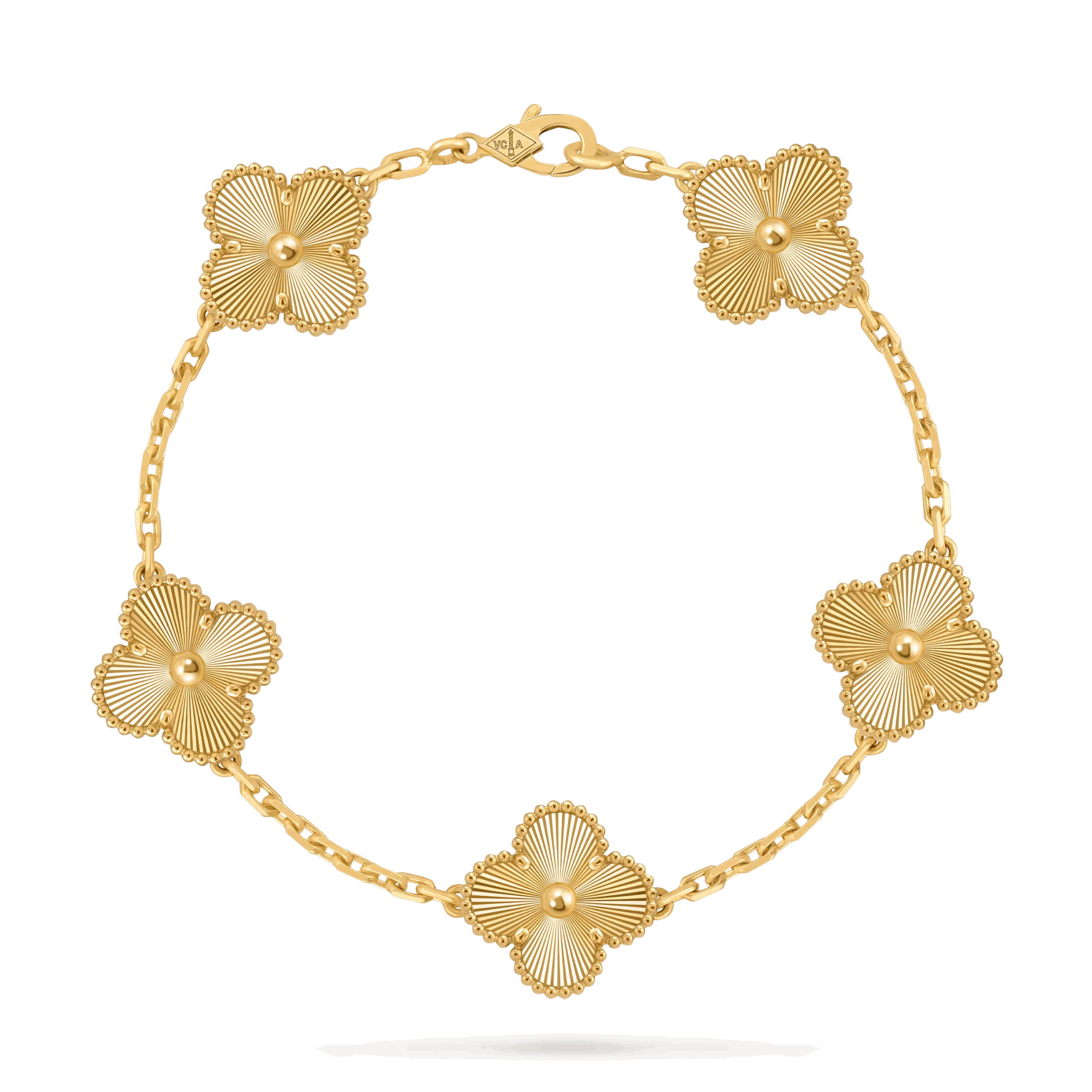 Van Cleef & Arpels Vintage Alhambra bracelet, 5 motifs VCARP3JK00