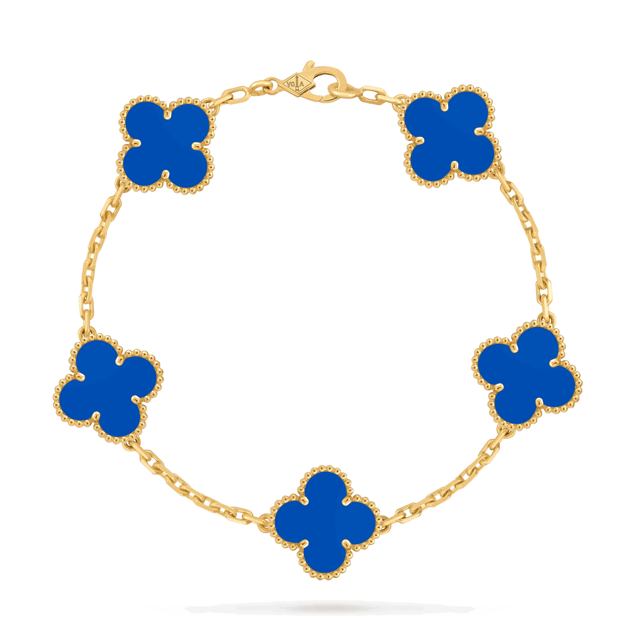 Van Cleef & Arpels Vintage Alhambra bracelet, 5 motifs VCARP34900