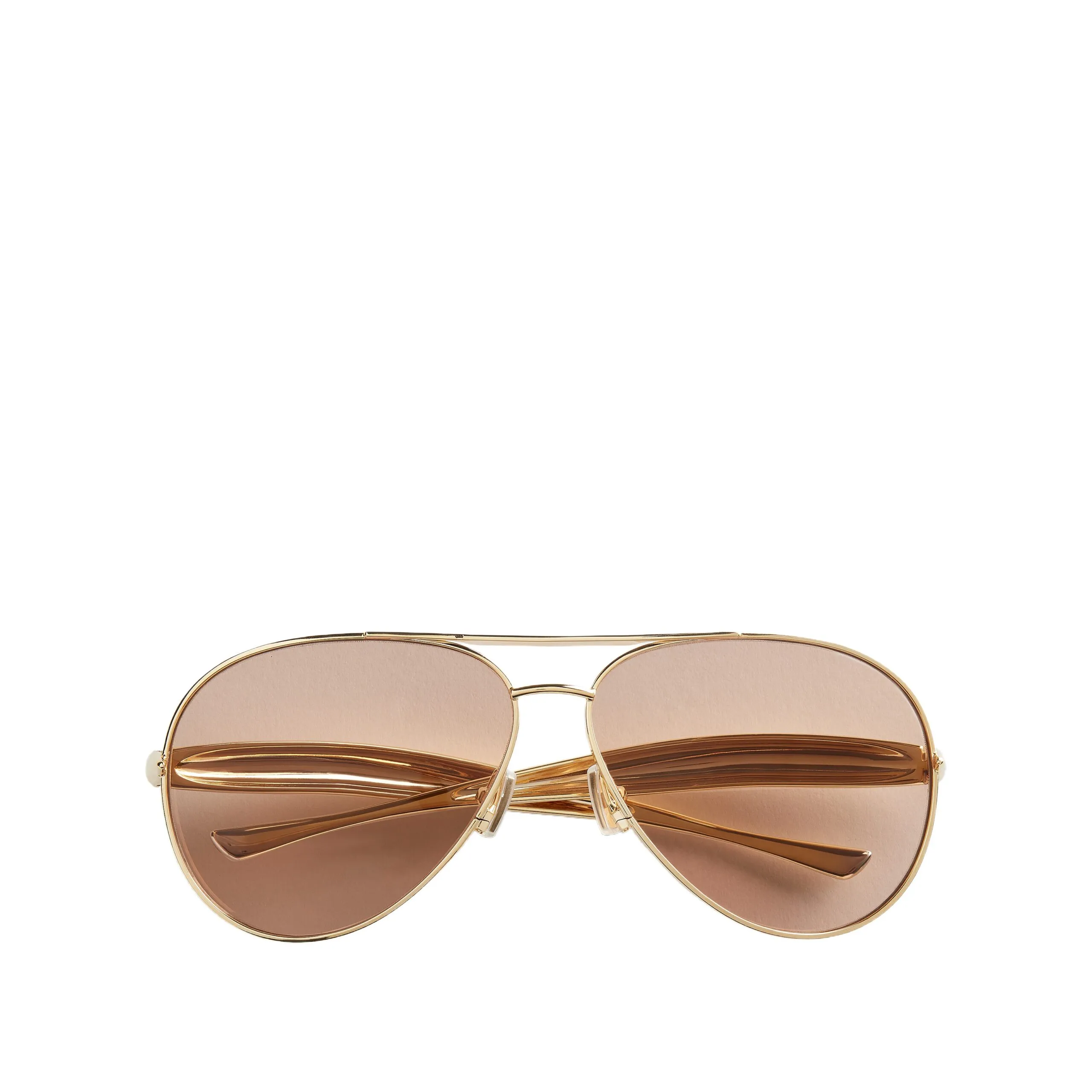 Bottega Veneta Sardine Aviator Sunglasses 779517