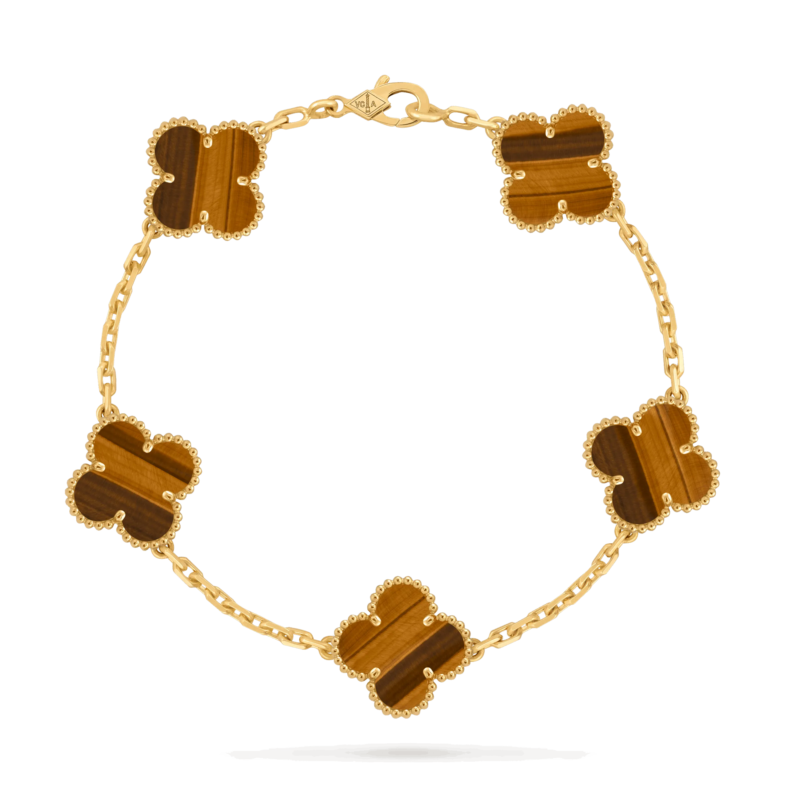 Van Cleef & Arpels Vintage Alhambra bracelet, 5 motifs VCARD35600