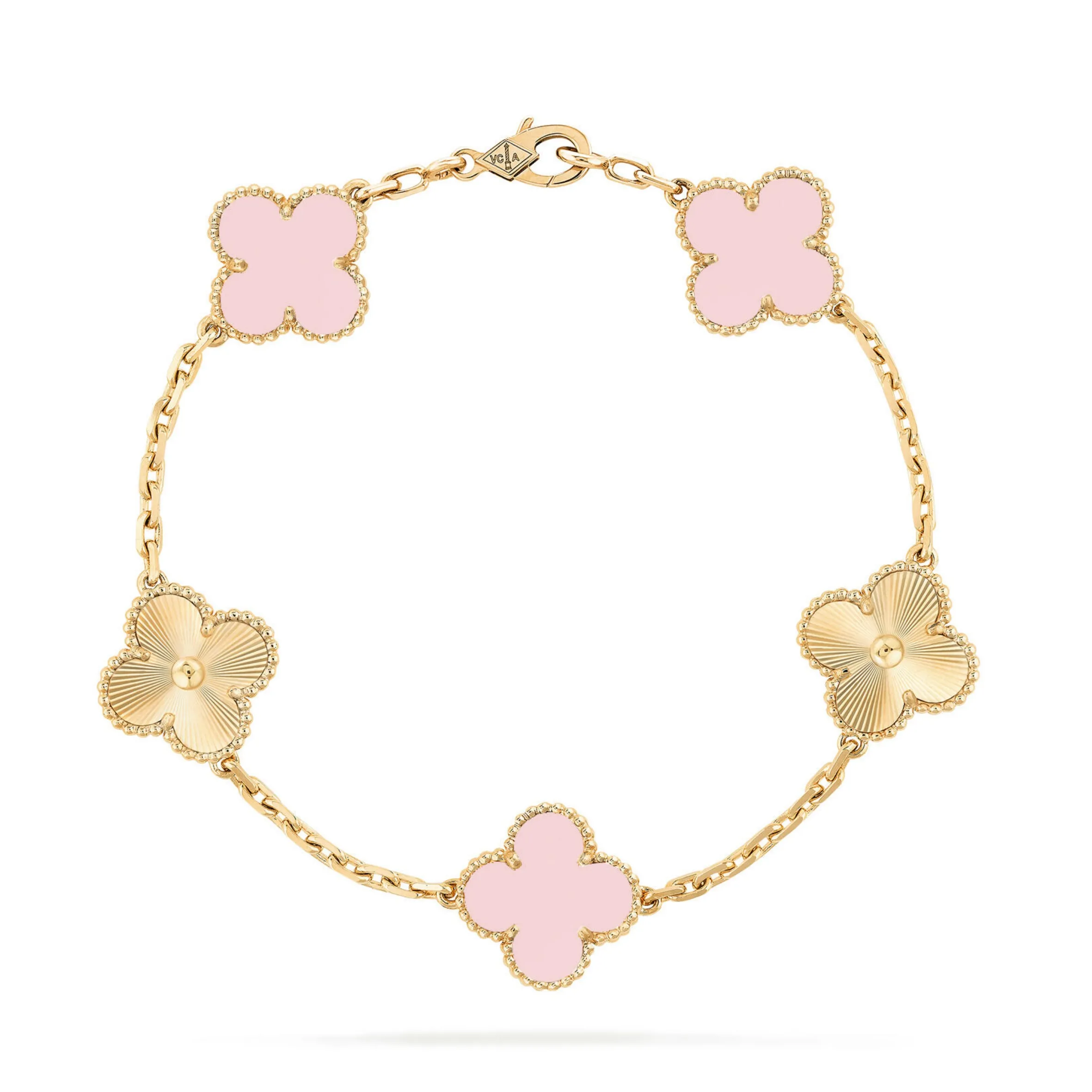 Van Cleef & Arpels Vintage Alhambra bracelet, 5 motifs