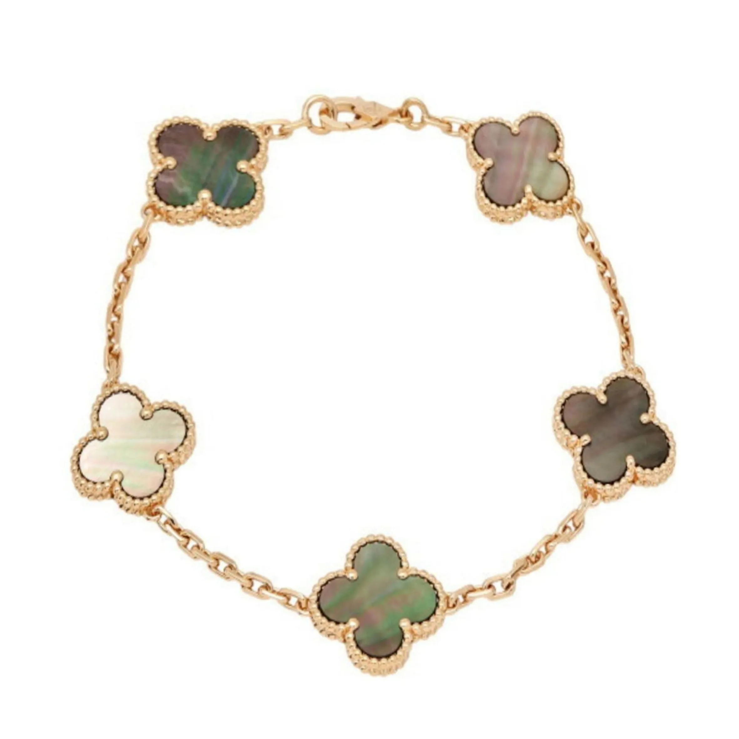 Van Cleef & Arpels Vintage Alhambra bracelet, 5 motifs