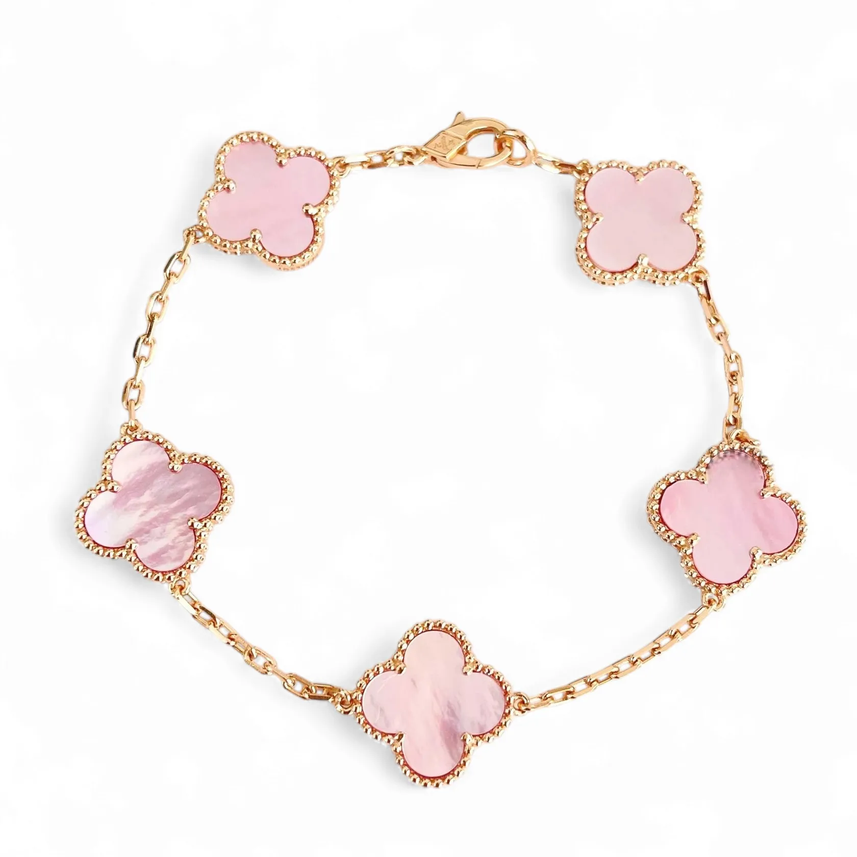 Van Cleef & Arpels Vintage Alhambra bracelet, 5 motifs