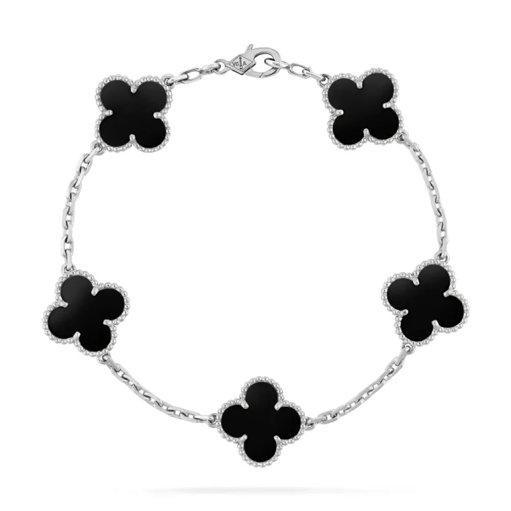 Van Cleef & Arpels Vintage Alhambra bracelet, 5 motifs