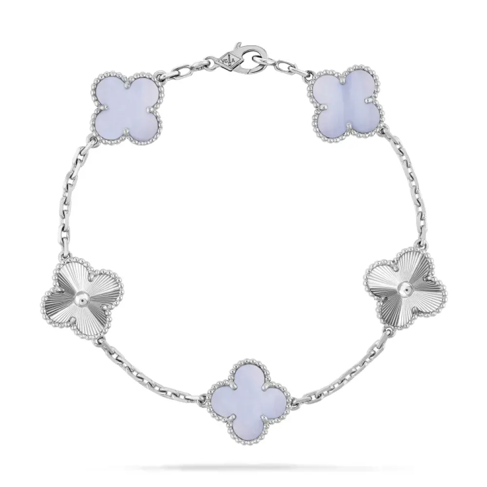 Van Cleef & Arpels Vintage Alhambra bracelet, 5 motifs