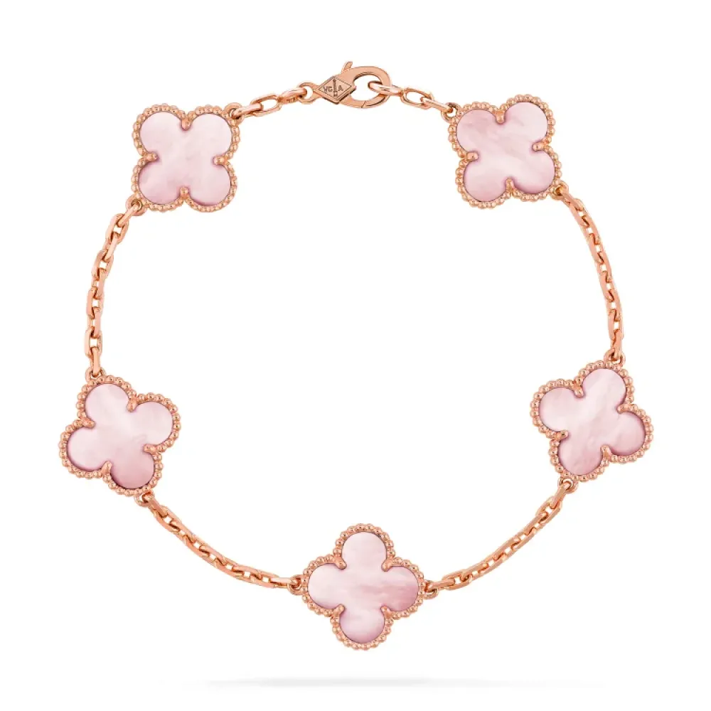 Van Cleef & Arpels Vintage Alhambra bracelet, 5 motifs