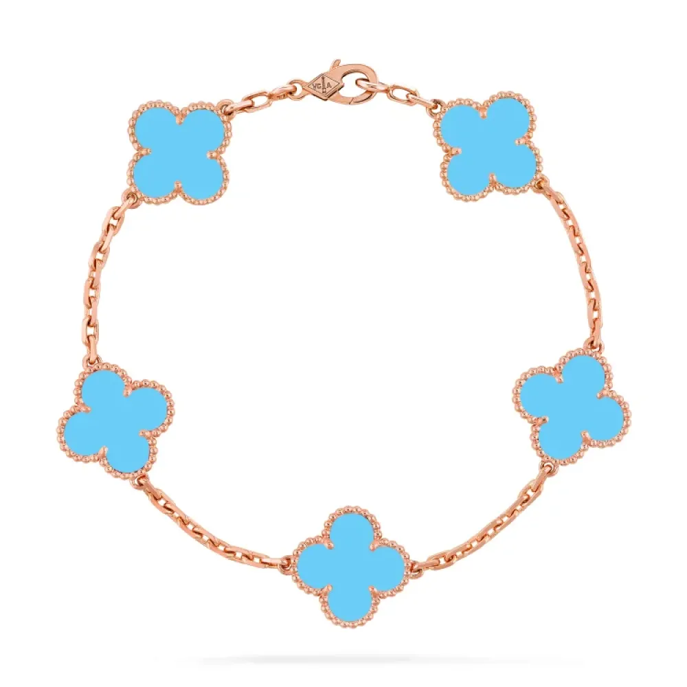 Van Cleef & Arpels Vintage Alhambra bracelet, 5 motifs