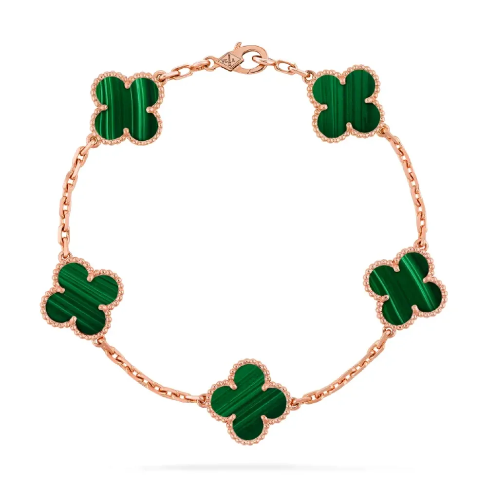 Van Cleef & Arpels Vintage Alhambra bracelet, 5 motifs