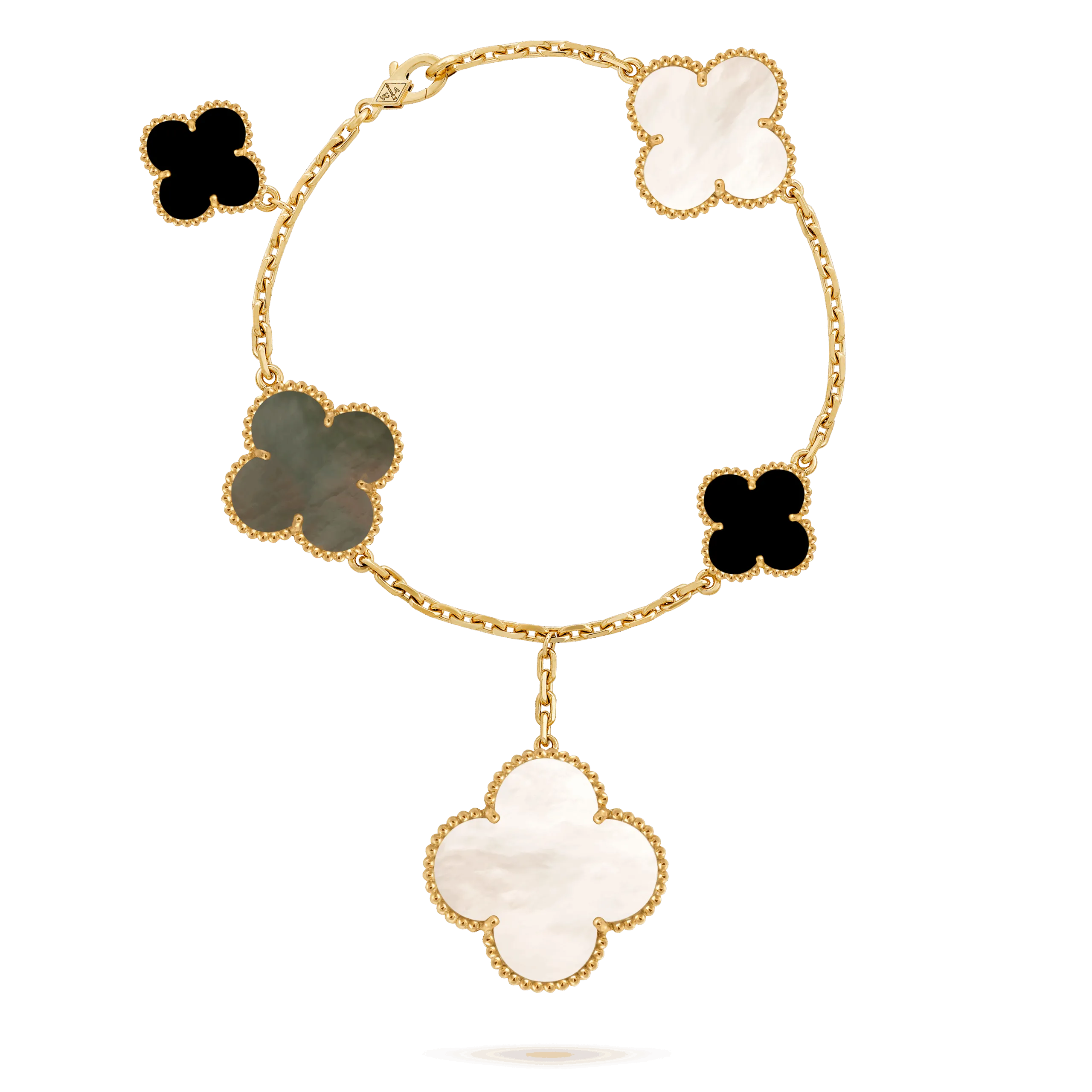 Van Cleef & Arpels Magic Alhambra bracelet, 5 motifs VCARD78700