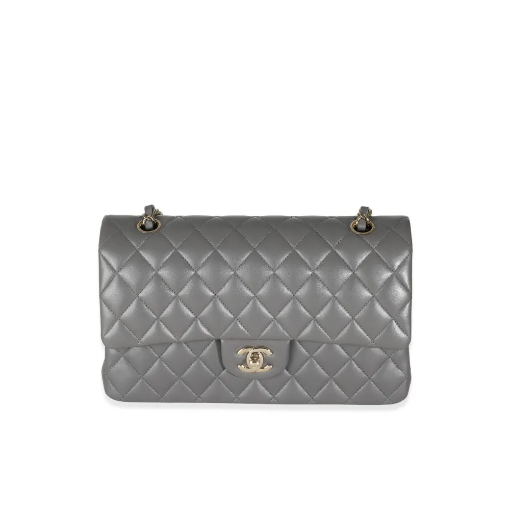 CHANEL Classic 11.12 Handbag Medium Lambskin A01112
