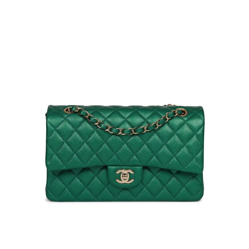 CHANEL Classic 11.12 Handbag Medium Caviar A01112