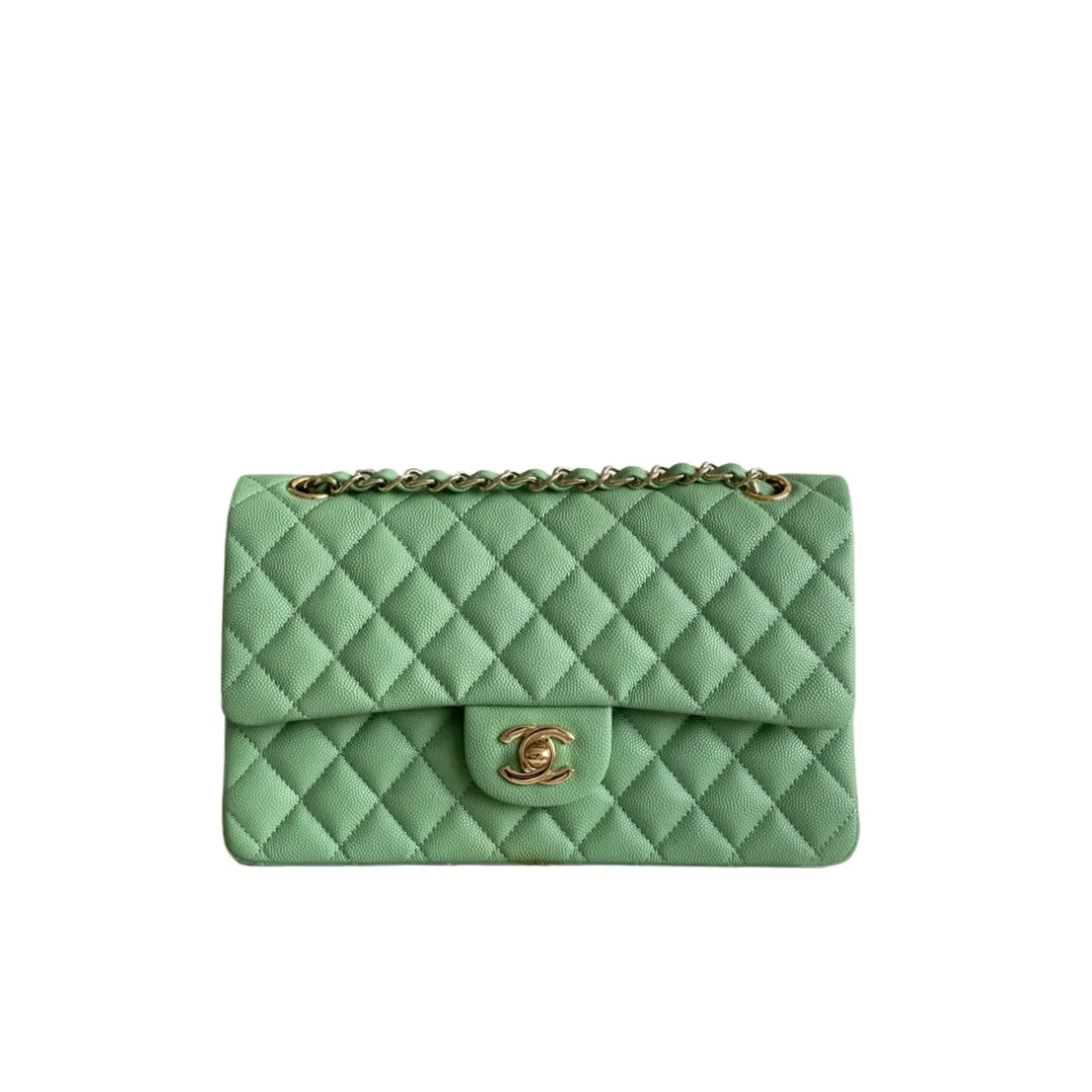 CHANEL Classic 11.12 Handbag Medium Caviar A01112