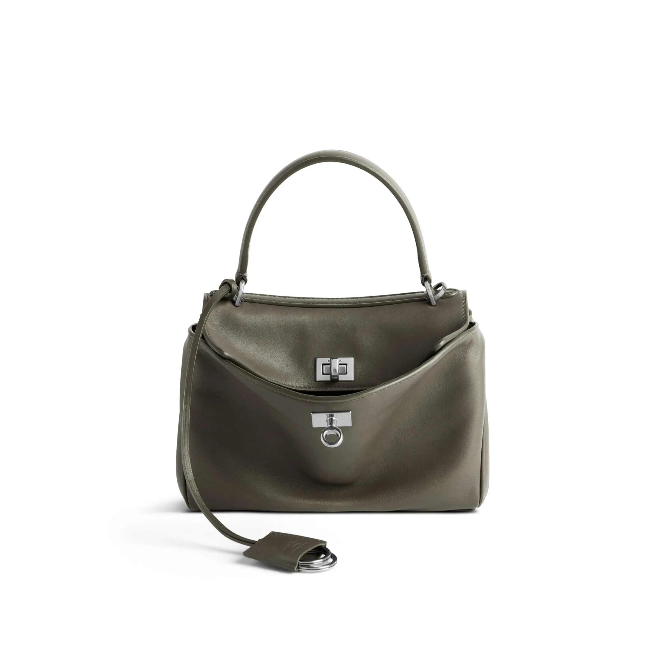 Balenciaga Women's Rodeo Handbag Mini in Khaki 795456