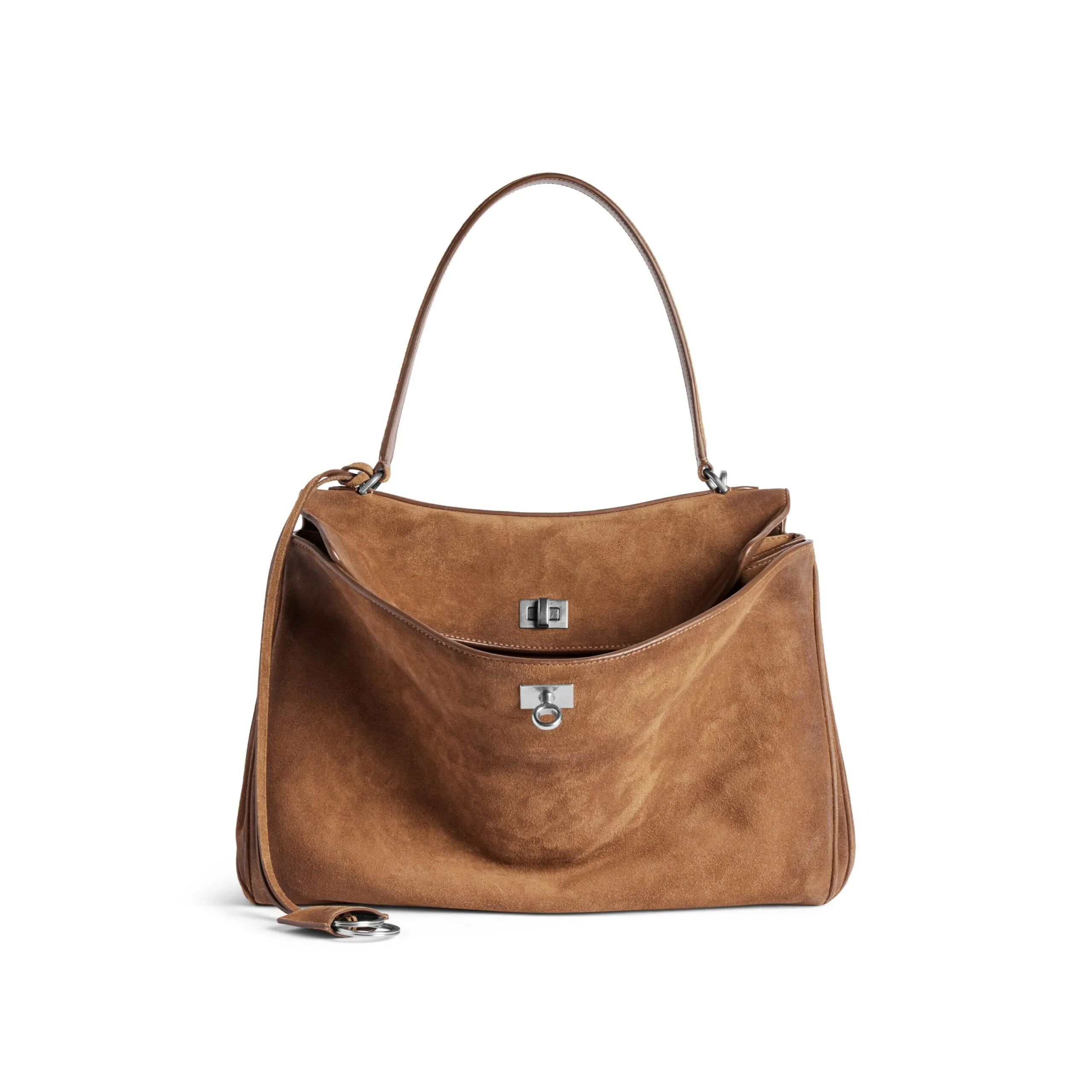 Balenciaga Women's Rodeo Handbag Medium in Camel 789772