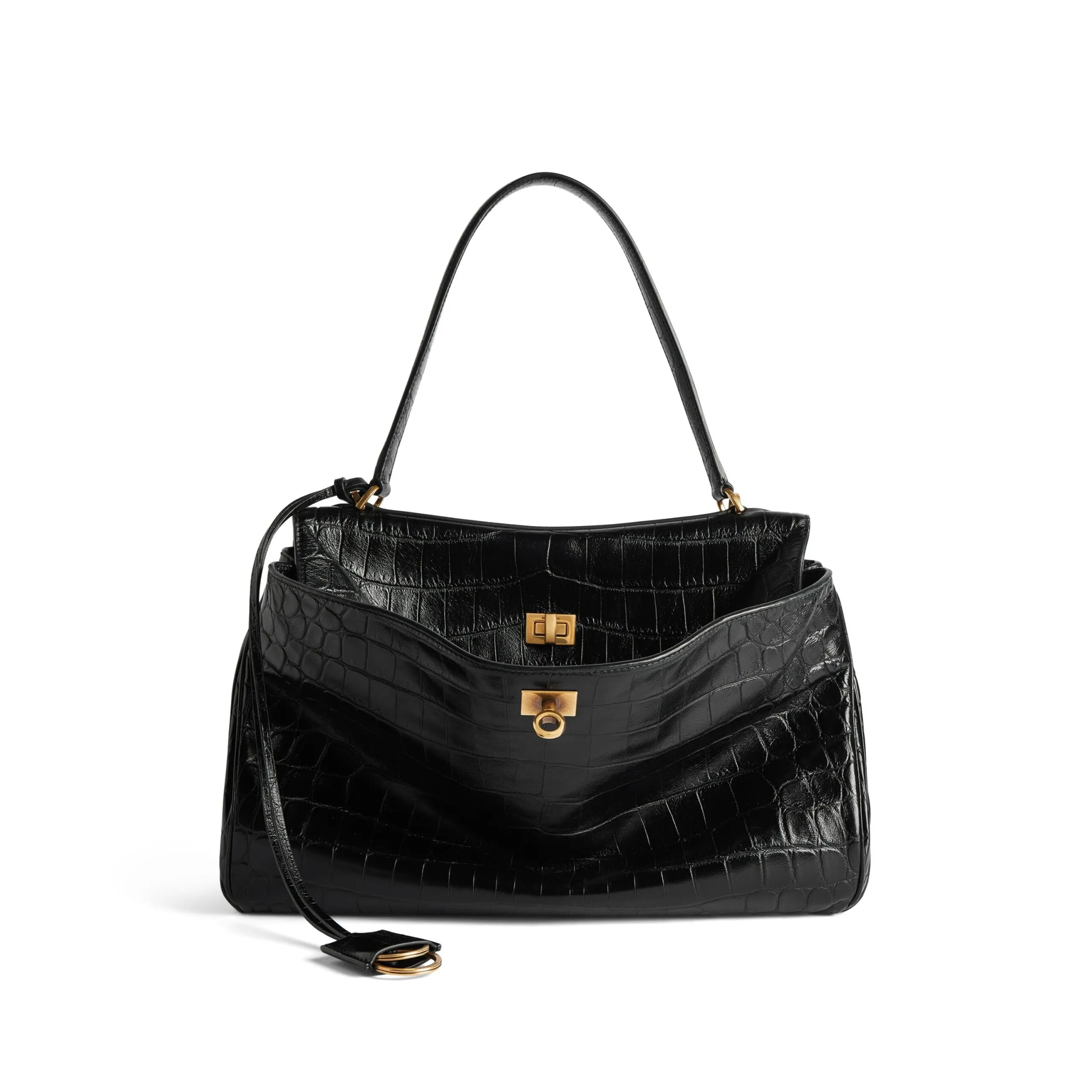 Balenciaga Women's Rodeo Handbag Medium in Black 789772