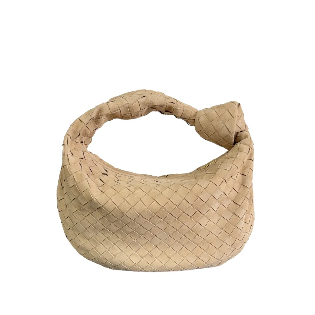 Bottega Veneta Small Jodie Sand in Suede 690225