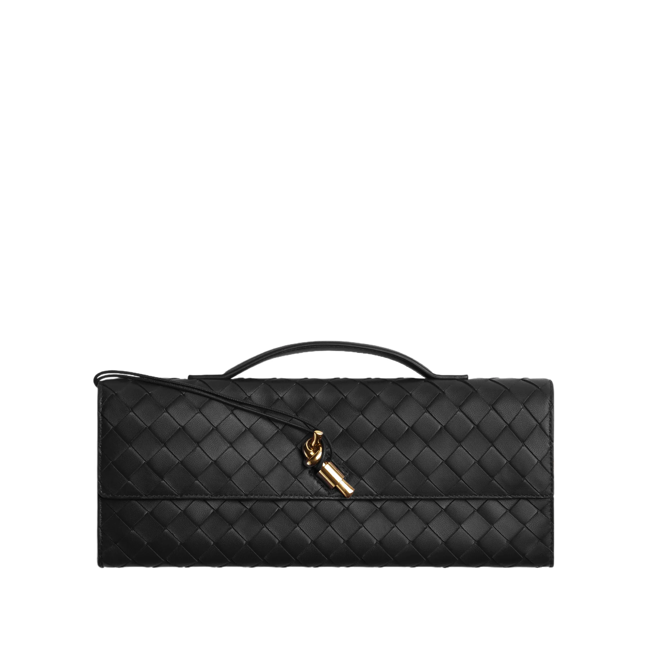 Bottega Veneta Andiamo Clutch Black 741511