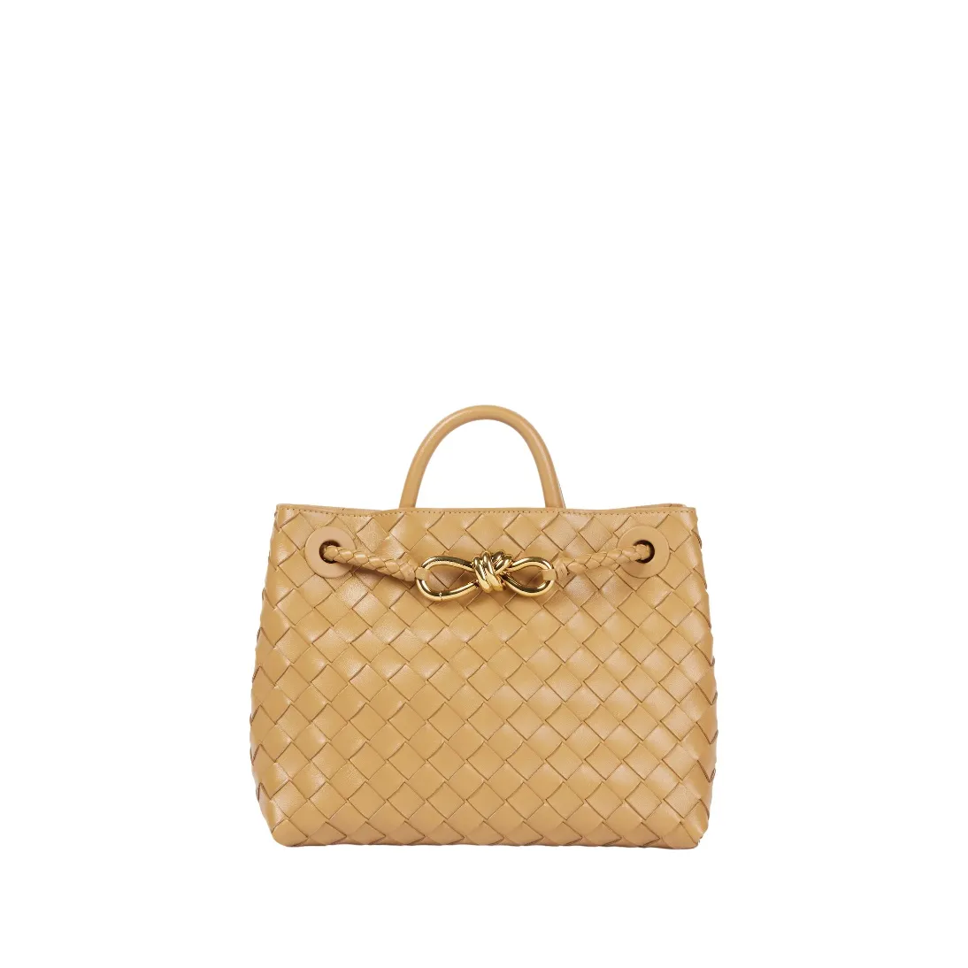 Bottega Veneta Small Andiamo Beige 766014