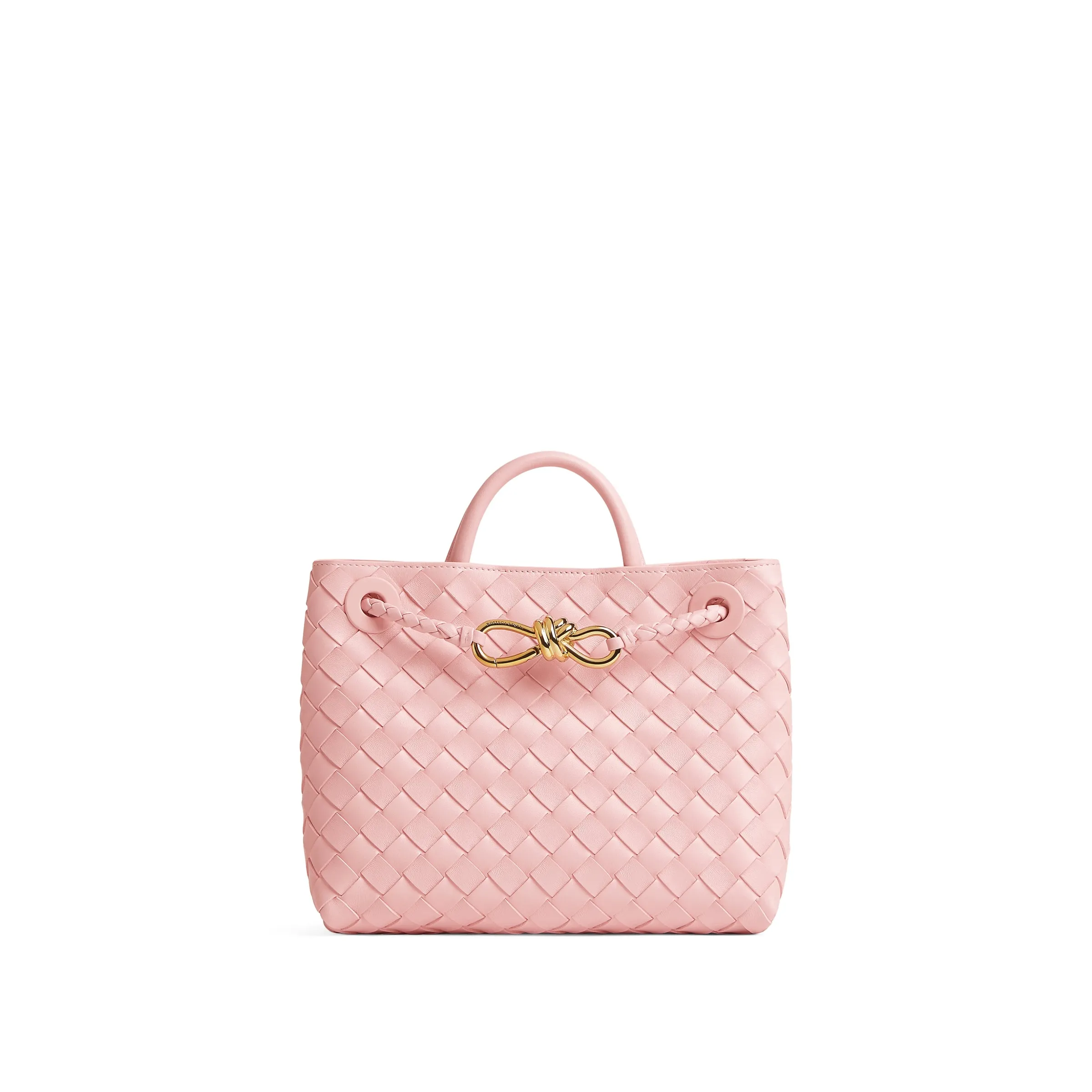 Bottega Veneta Small Andiamo Pink 766014