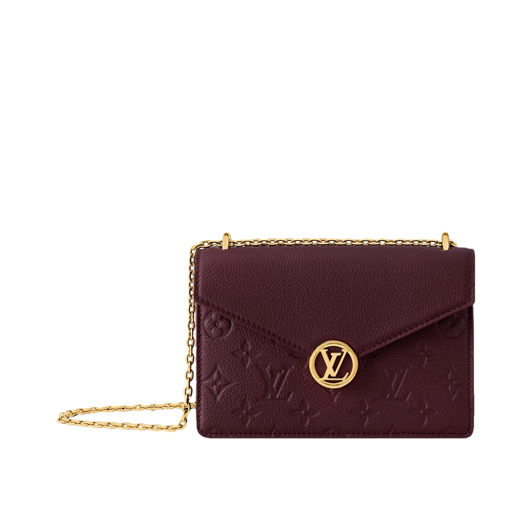 Louis Vuitton Wallet On Chain Rosy M25814