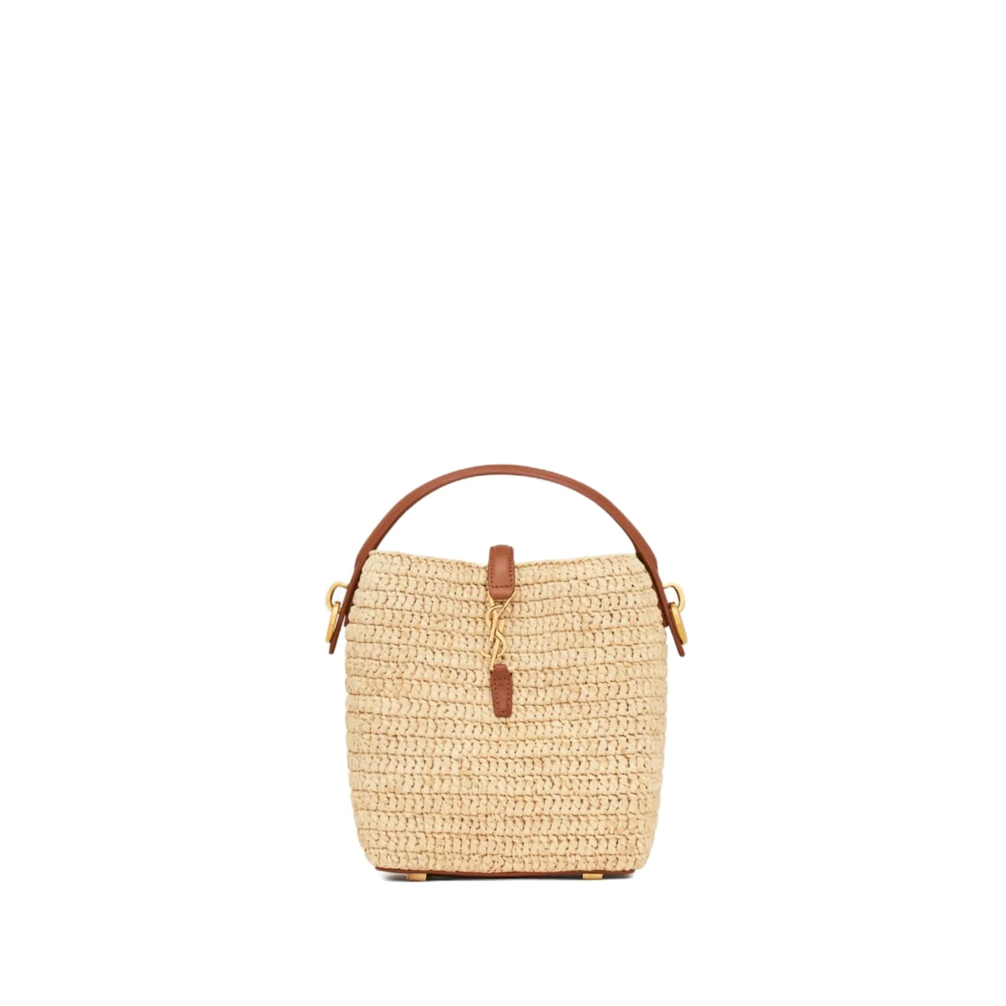 YSL LE 37 mini in raffia 765870
