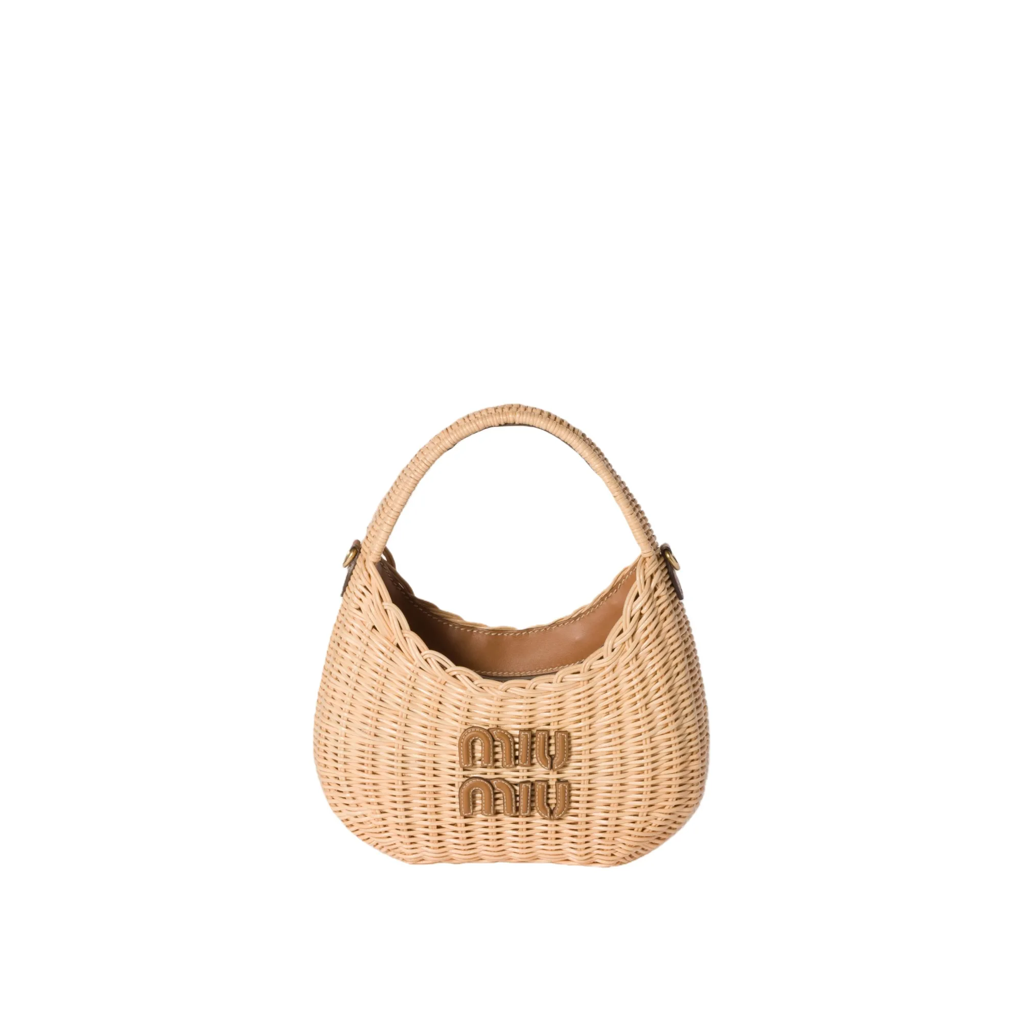 MiuMiu Wander wicker handbag 5BC125