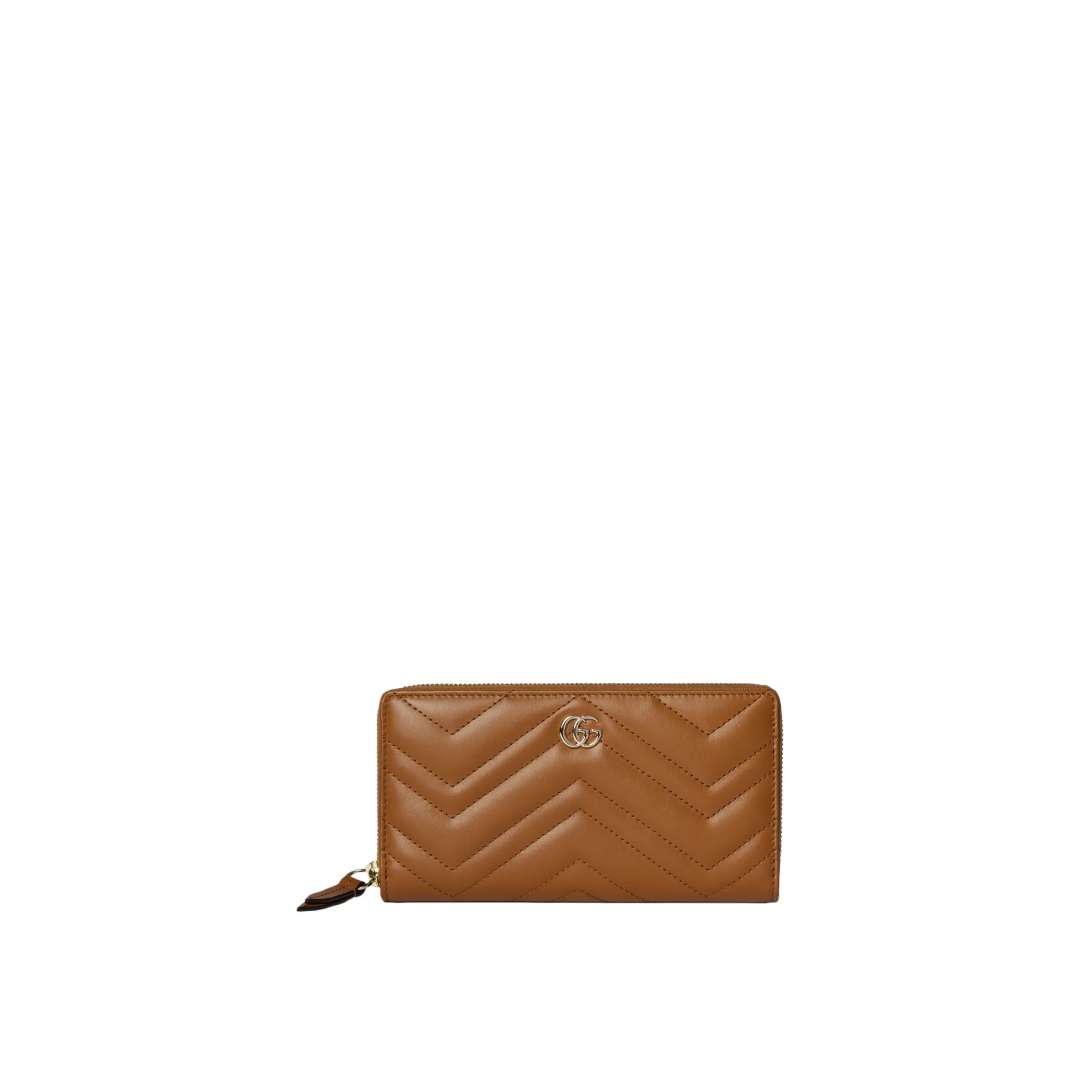 Gucci Bi-color GG Marmont zip around wallet 837758