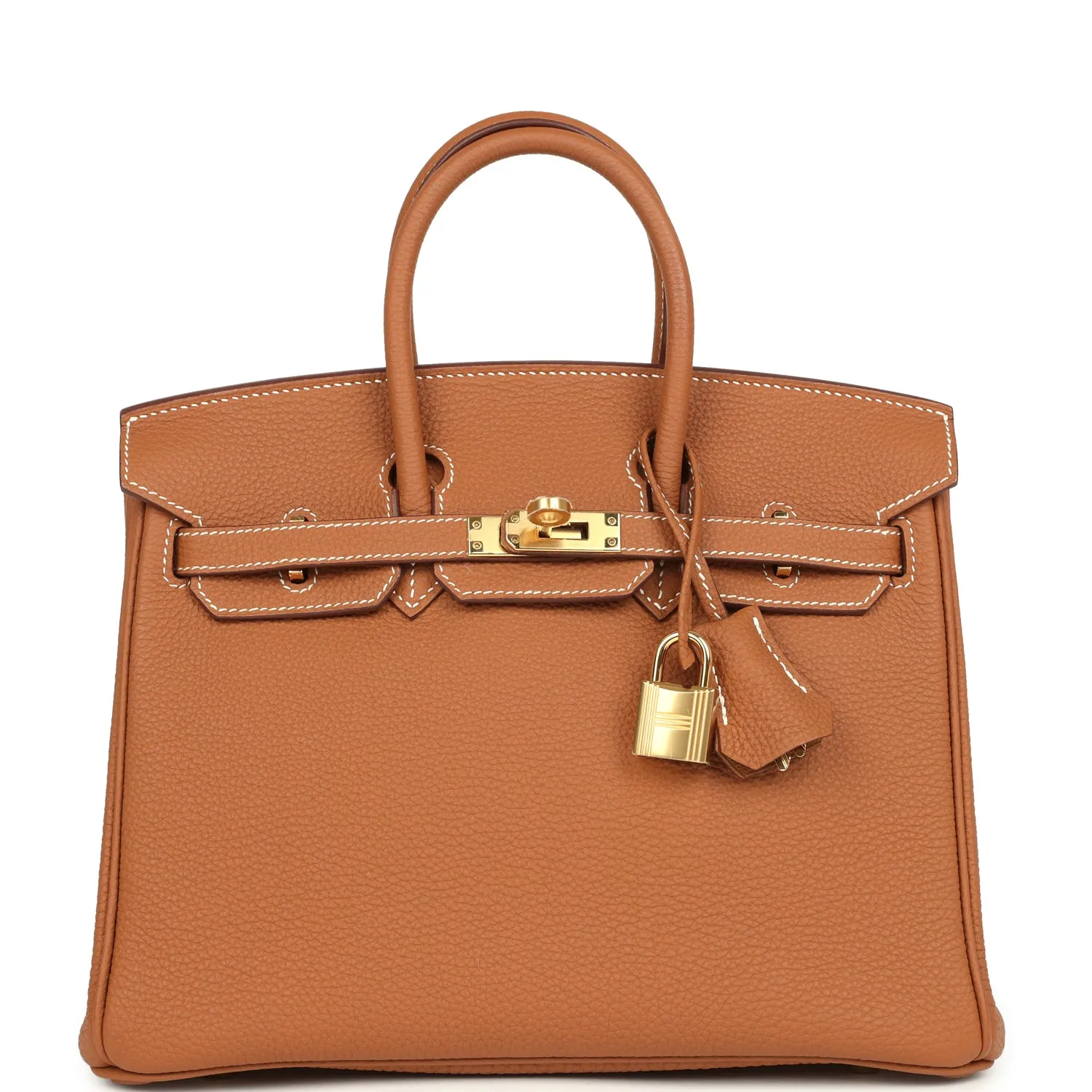 Herm??s Birkin 25 Gold Togo Gold Hardware