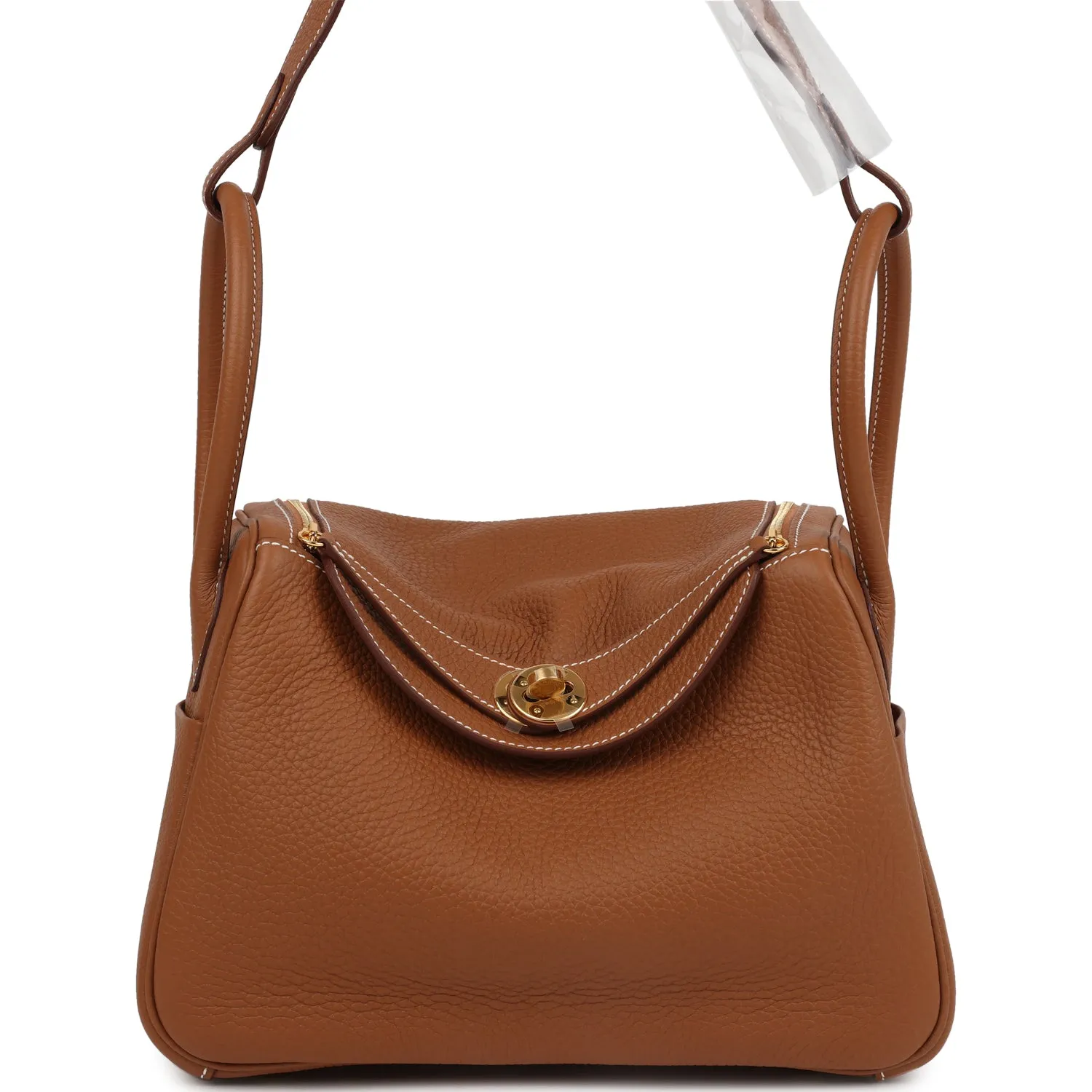 Herm??s Lindy 26 Gold Clemence Gold Hardware