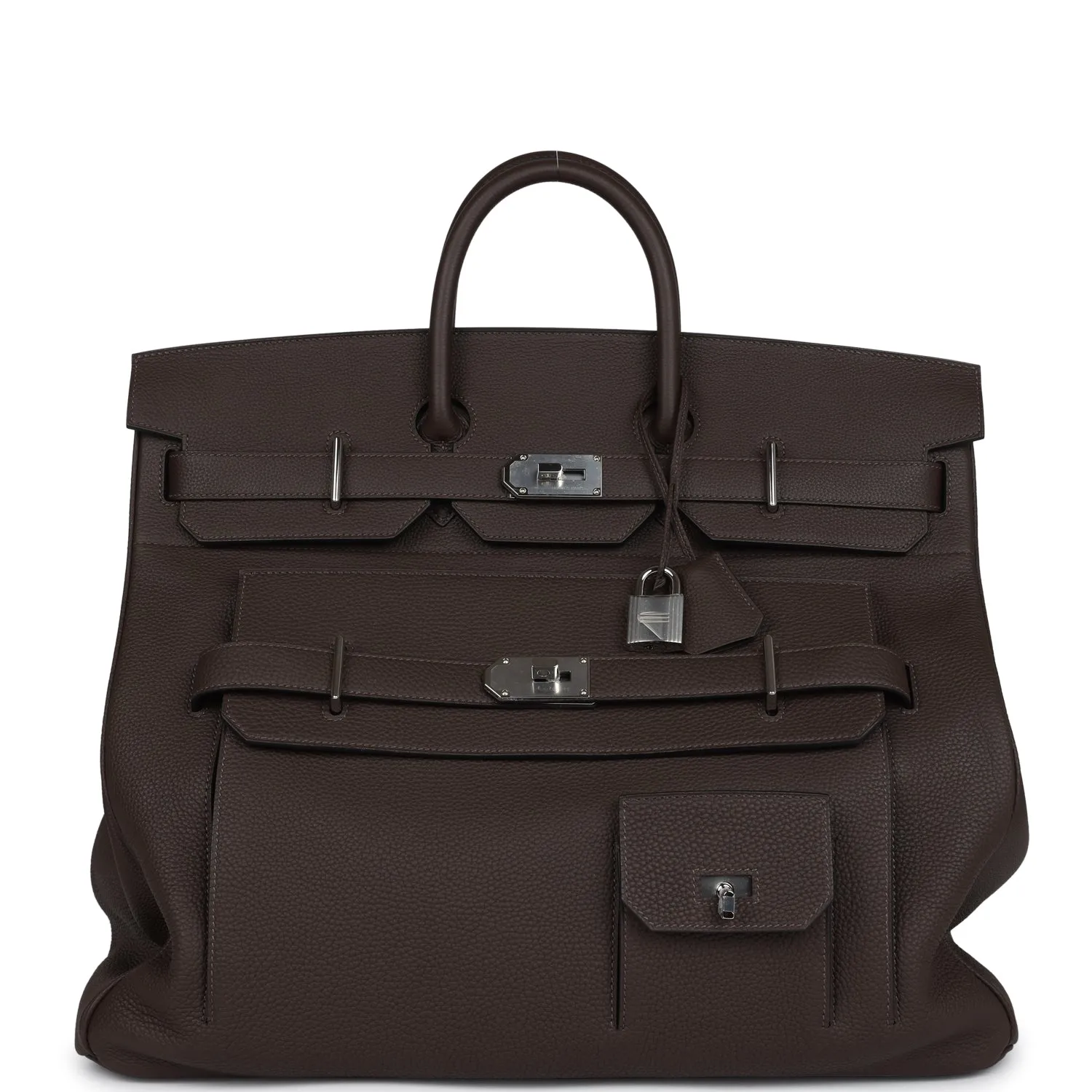 Herm??s Multipockets Birkin HAC 50 Ecorce Togo Palladium Hardware