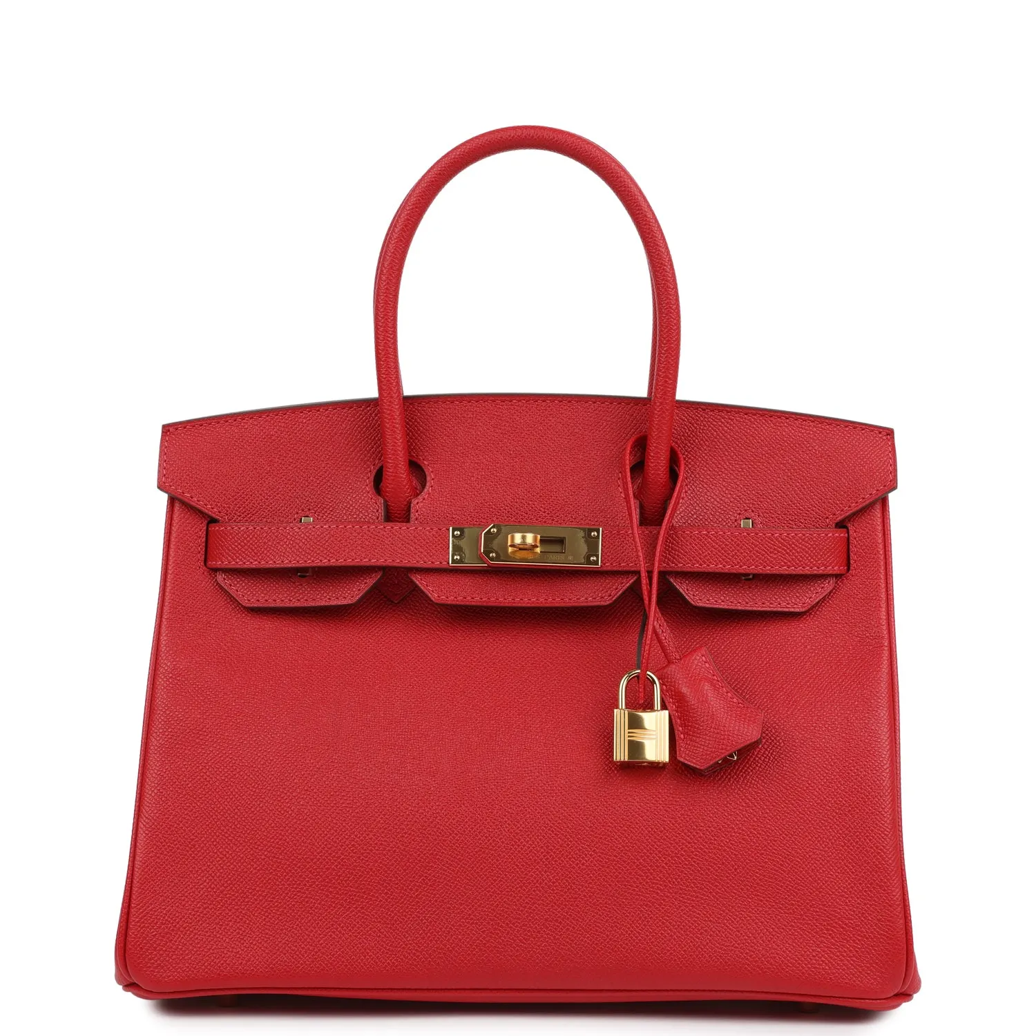 Herm??s Special Order (HSS) Birkin 30 Rouge Casaque Epsom Gold Hardware