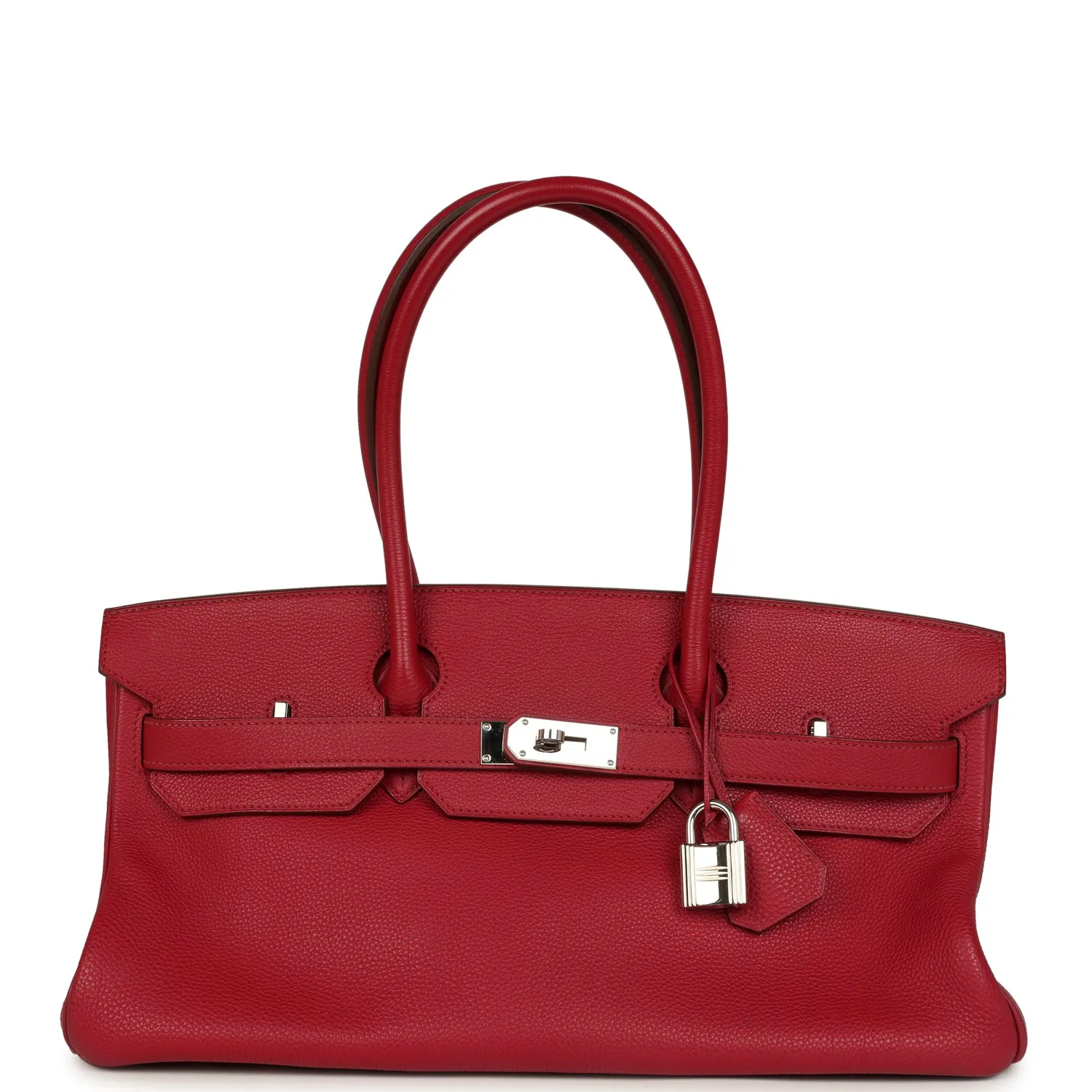 Herm??s Shoulder Birkin 42 JPG Rubis Togo Palladium Hardware