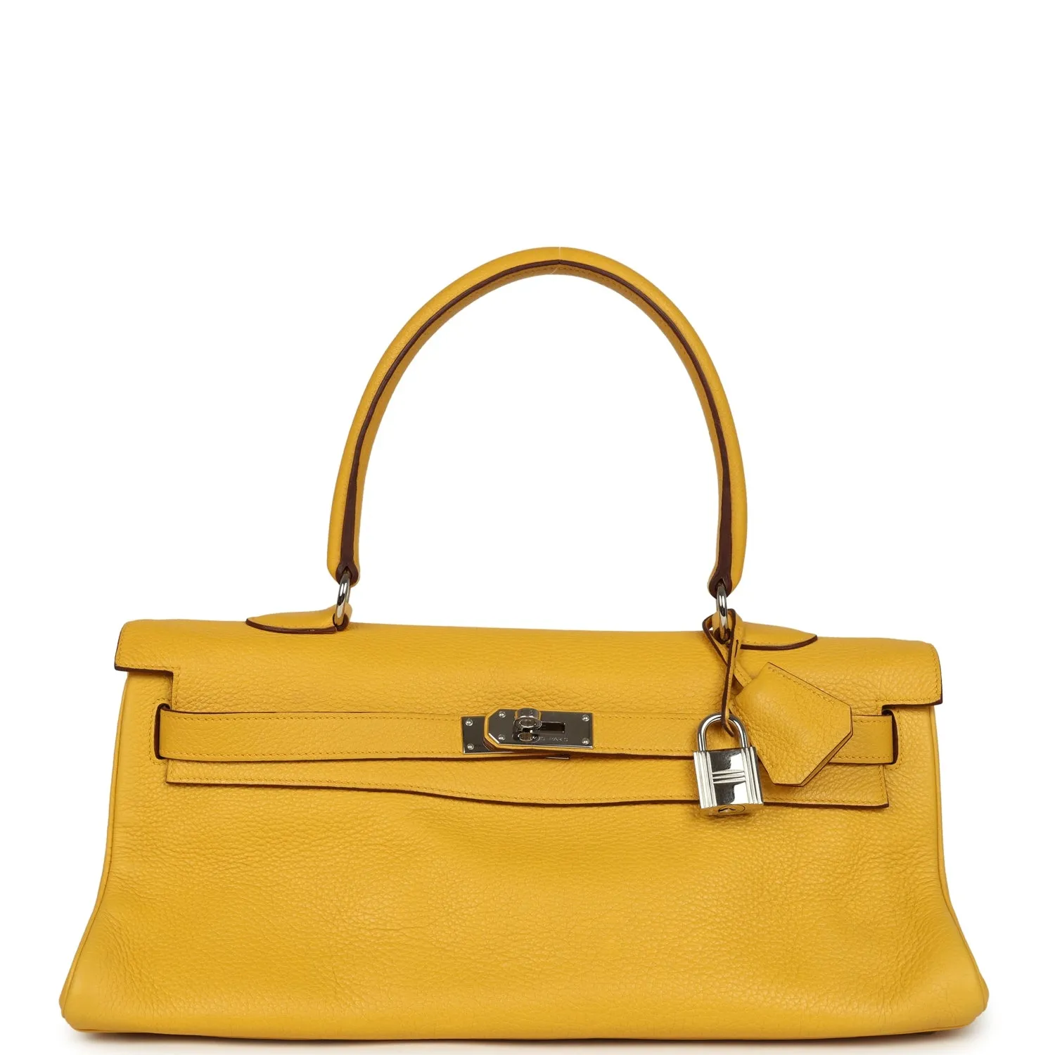 Herm??s Shoulder Kelly JPG 42 Soleil Clemence Palladium Hardware
