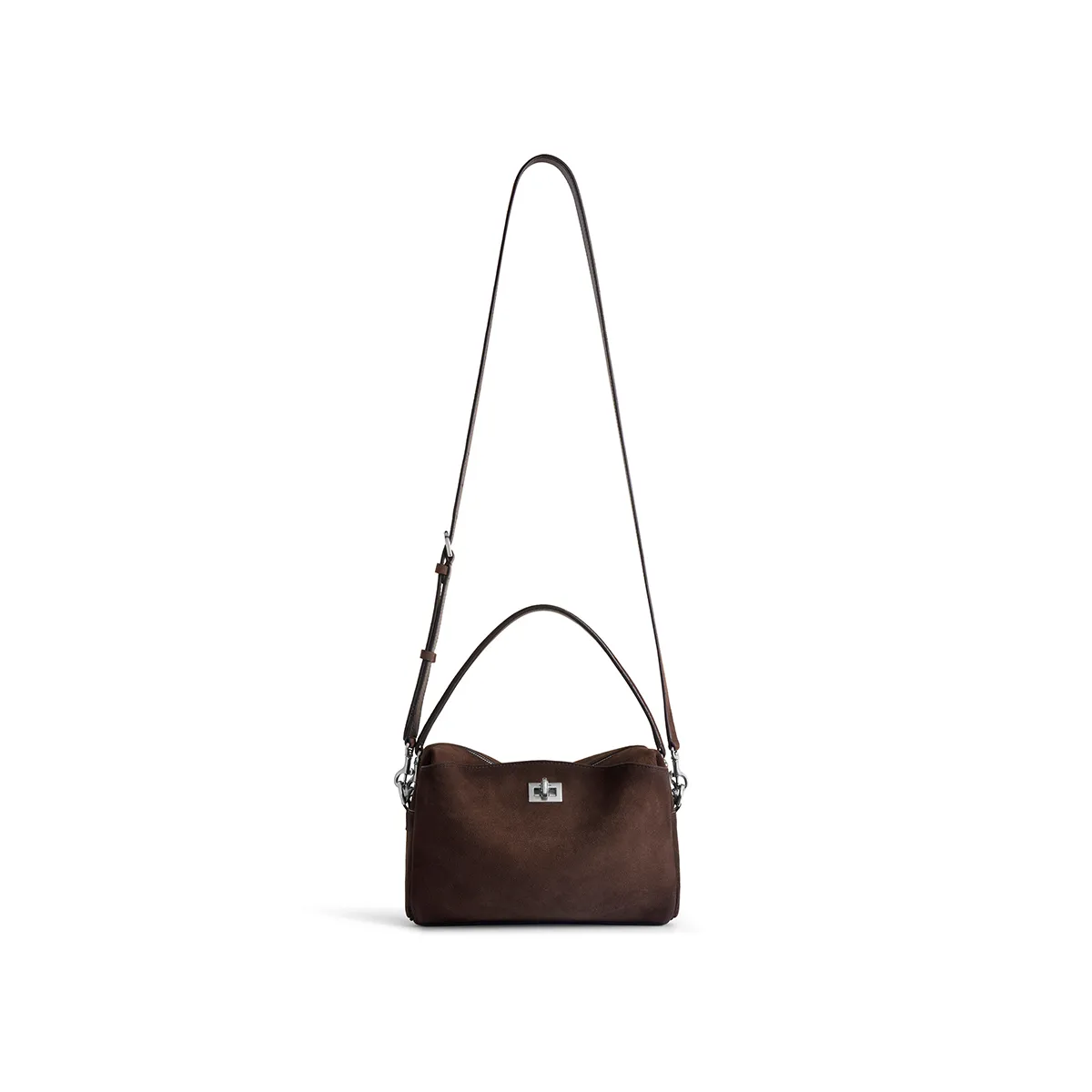 Balenciaga Men's Rodeo Camera Bag In Light Espresso 845591