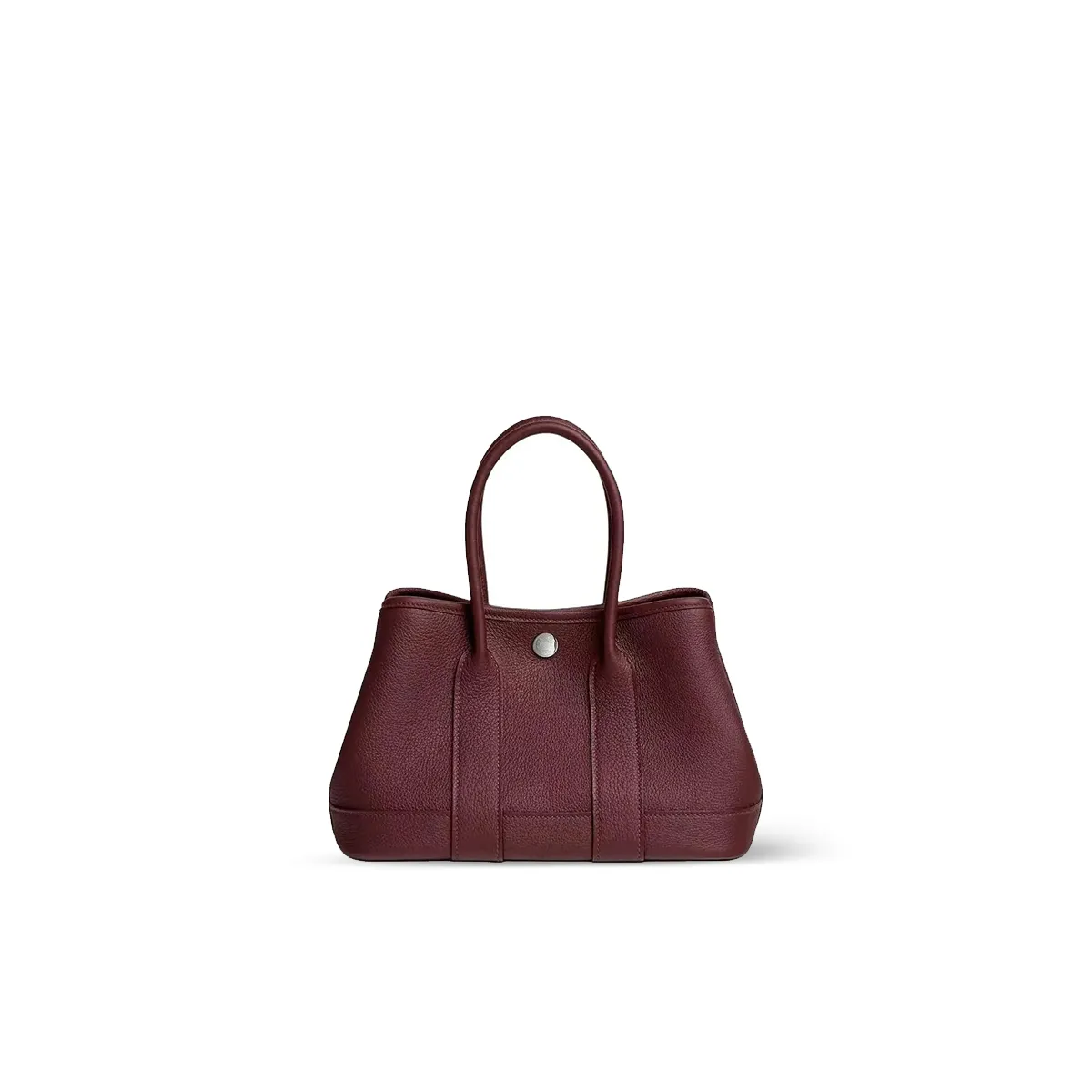 Hermes Garden Party 23 Mini Bag Togo Calfskin Silver H086729CK55
