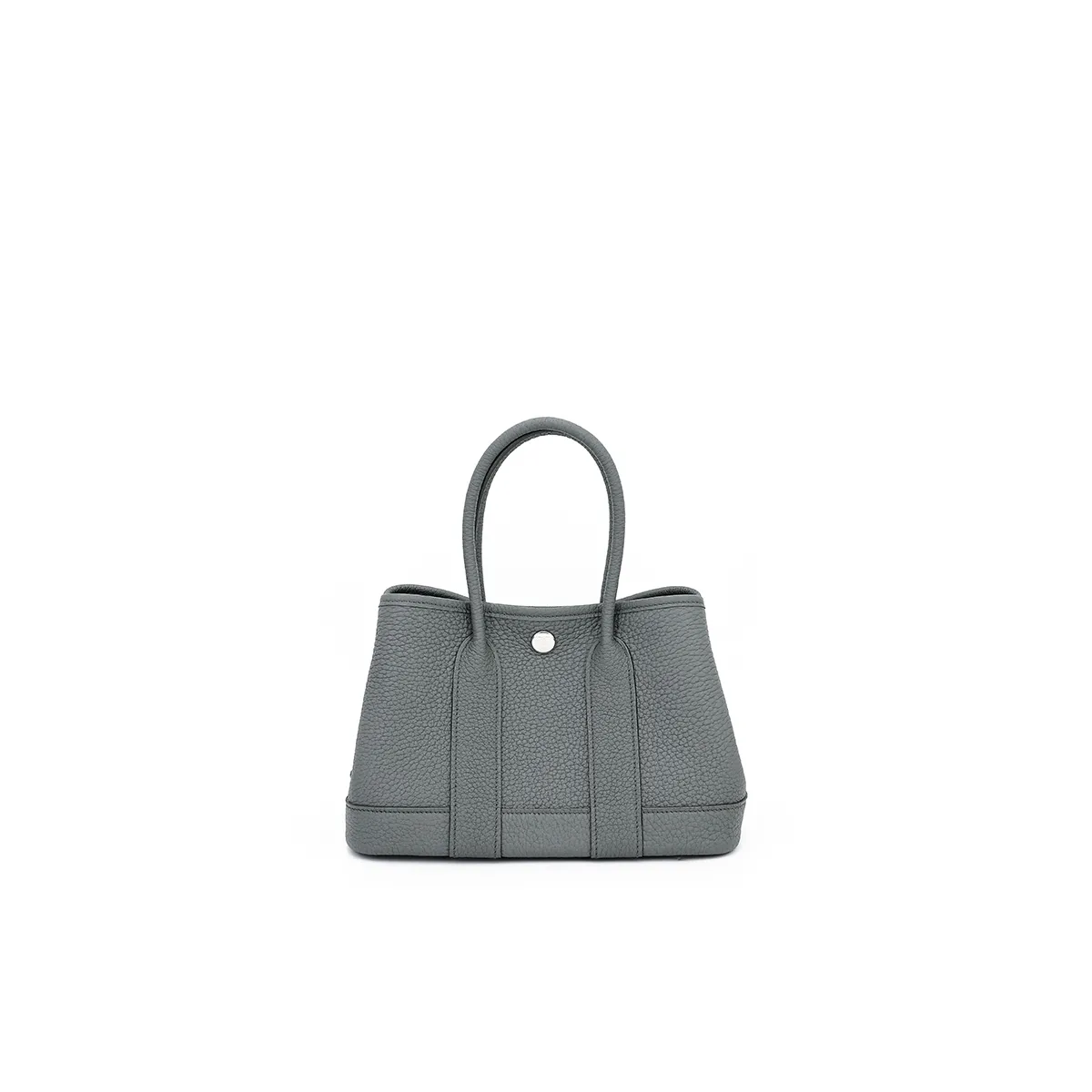 Hermes Garden Party 23 Mini Bag Negonda Calfskin Silver