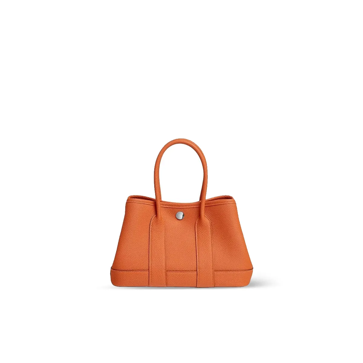 Hermes Garden Party 23 Mini Bag Togo Calfskin Silver H086729CK93