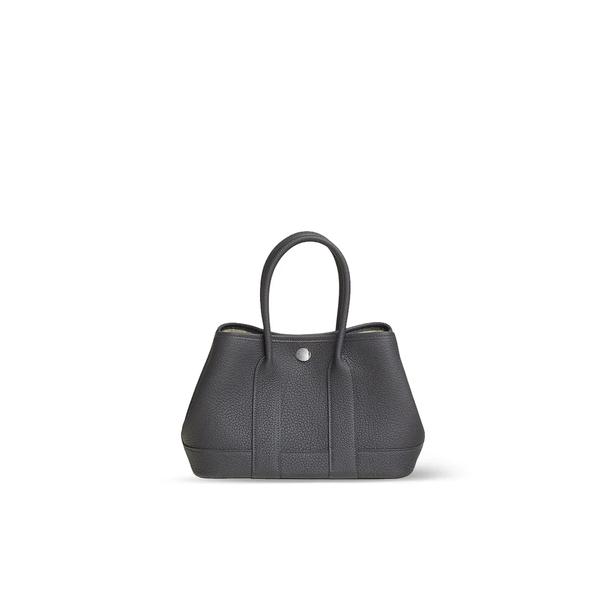Hermes Garden Party 23 Mini Bag Negonda Calfskin Silver H086422CK85
