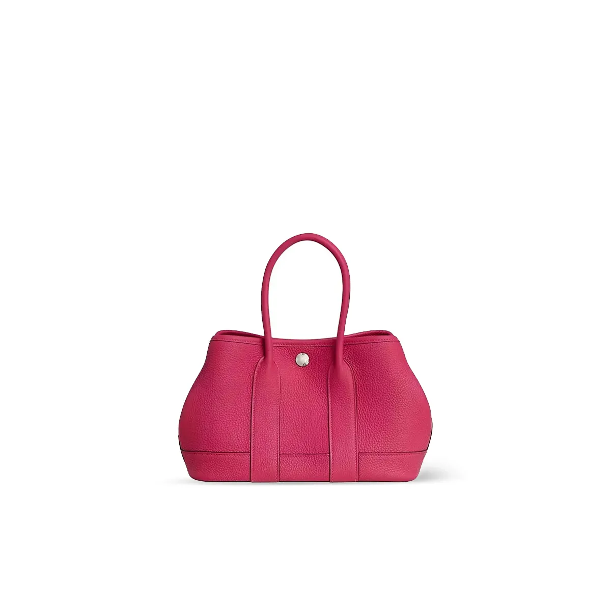 Hermes Garden Party 23 Mini Bag Negonda Calfskin Silver H086729CK0D
