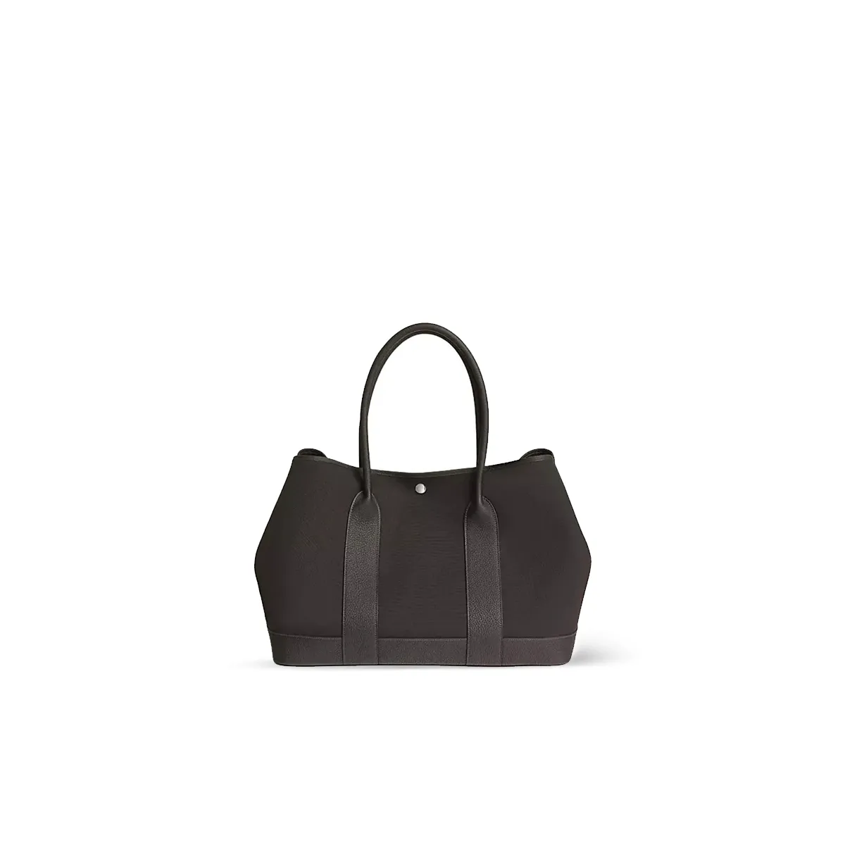 Hermes Garden Party 23 Mini Bag Canvas And Negonda Calfskin Silver H086717CKAB