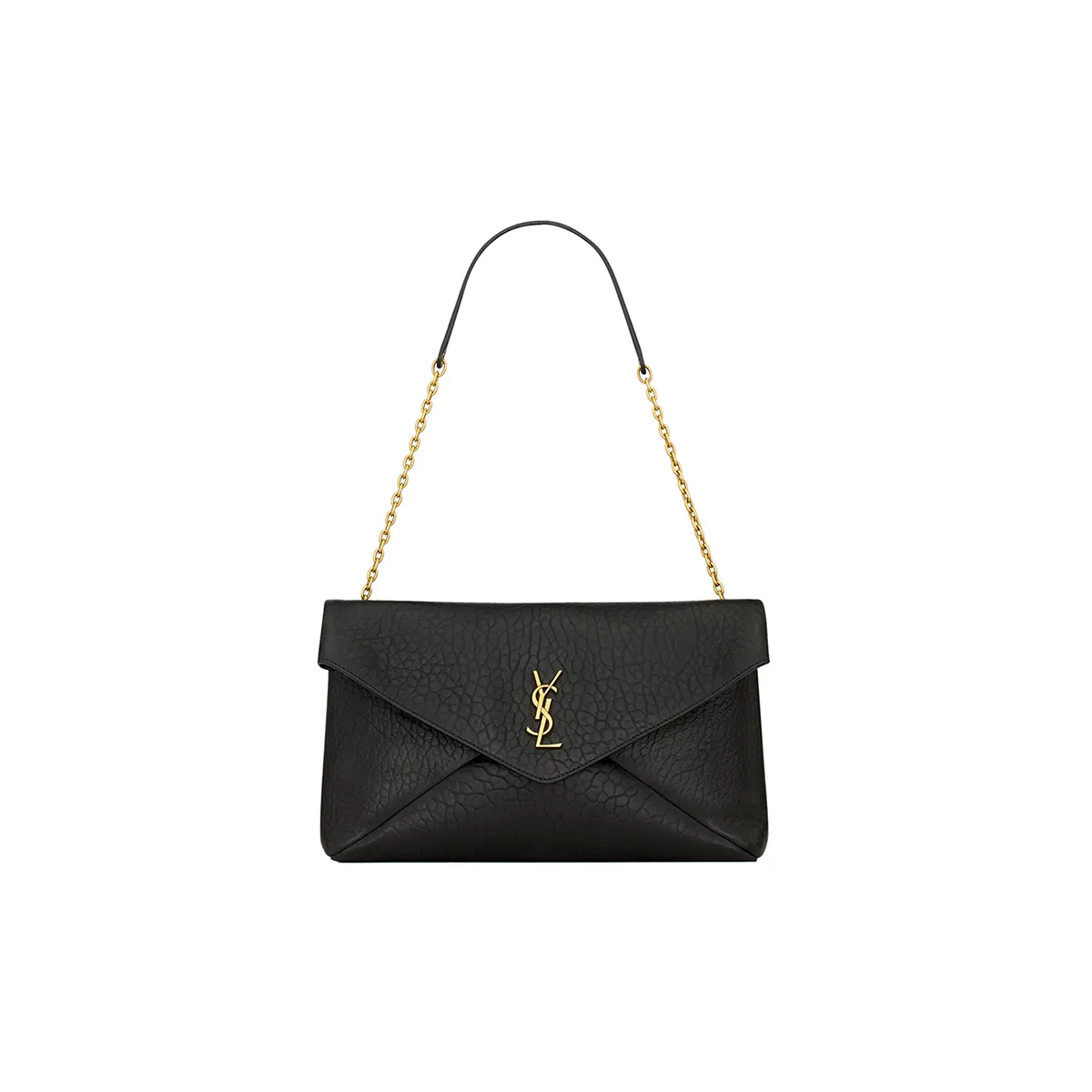 YSL Large Cassandre Large Pouch On Chain In Lambskin 853610