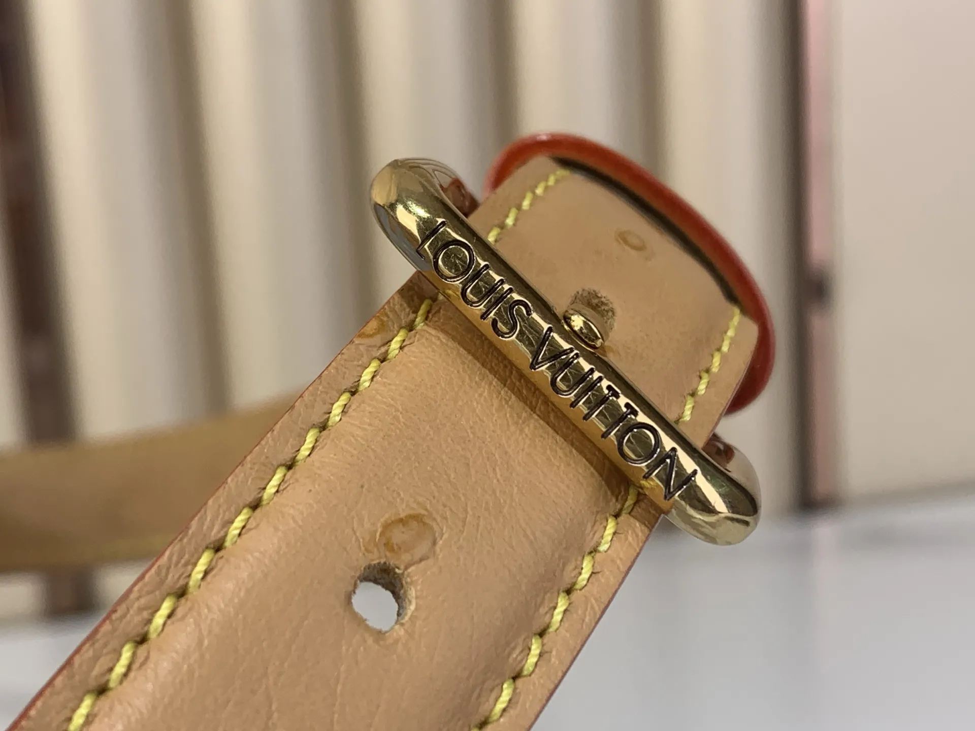 Alternative view of Louis Vuitton Speedy P9 Bandouli??re 25 Monogram Ostrich-Embossed Cowhide M24437