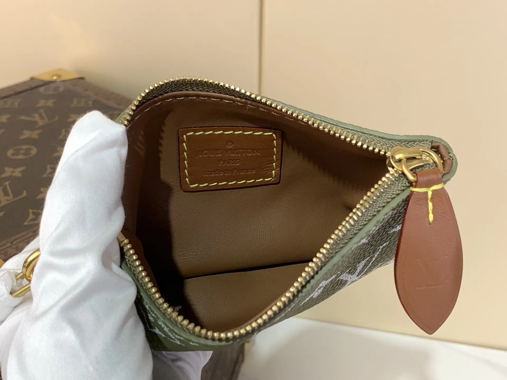 Louis Vuitton Speedy P9 Bandouli??re 30 Monogram Ostrich-Embossed Cowhide M14021 - 图片 7